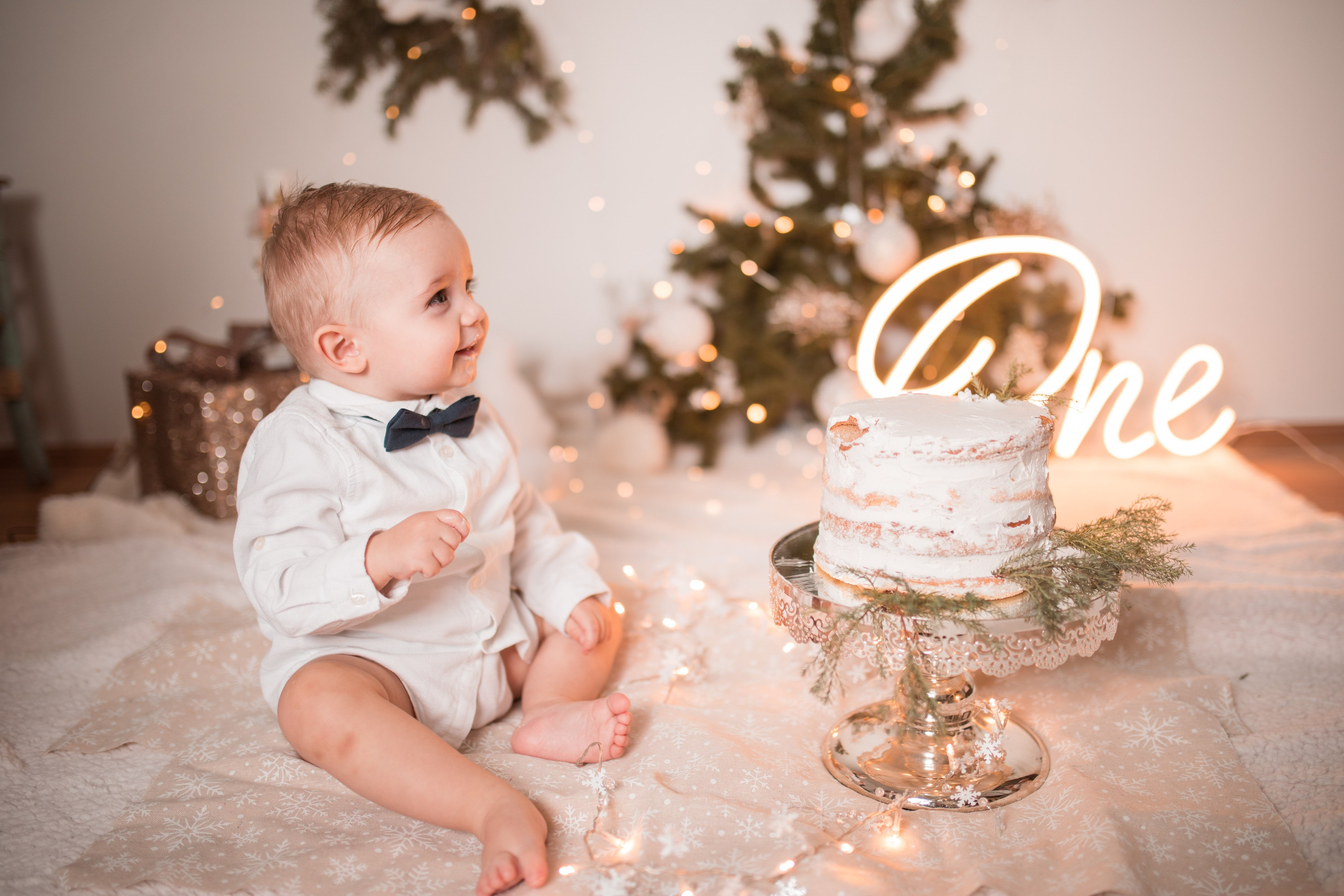 ILIJA 1TH BIRTHDAY SMASH CAKE. HOME