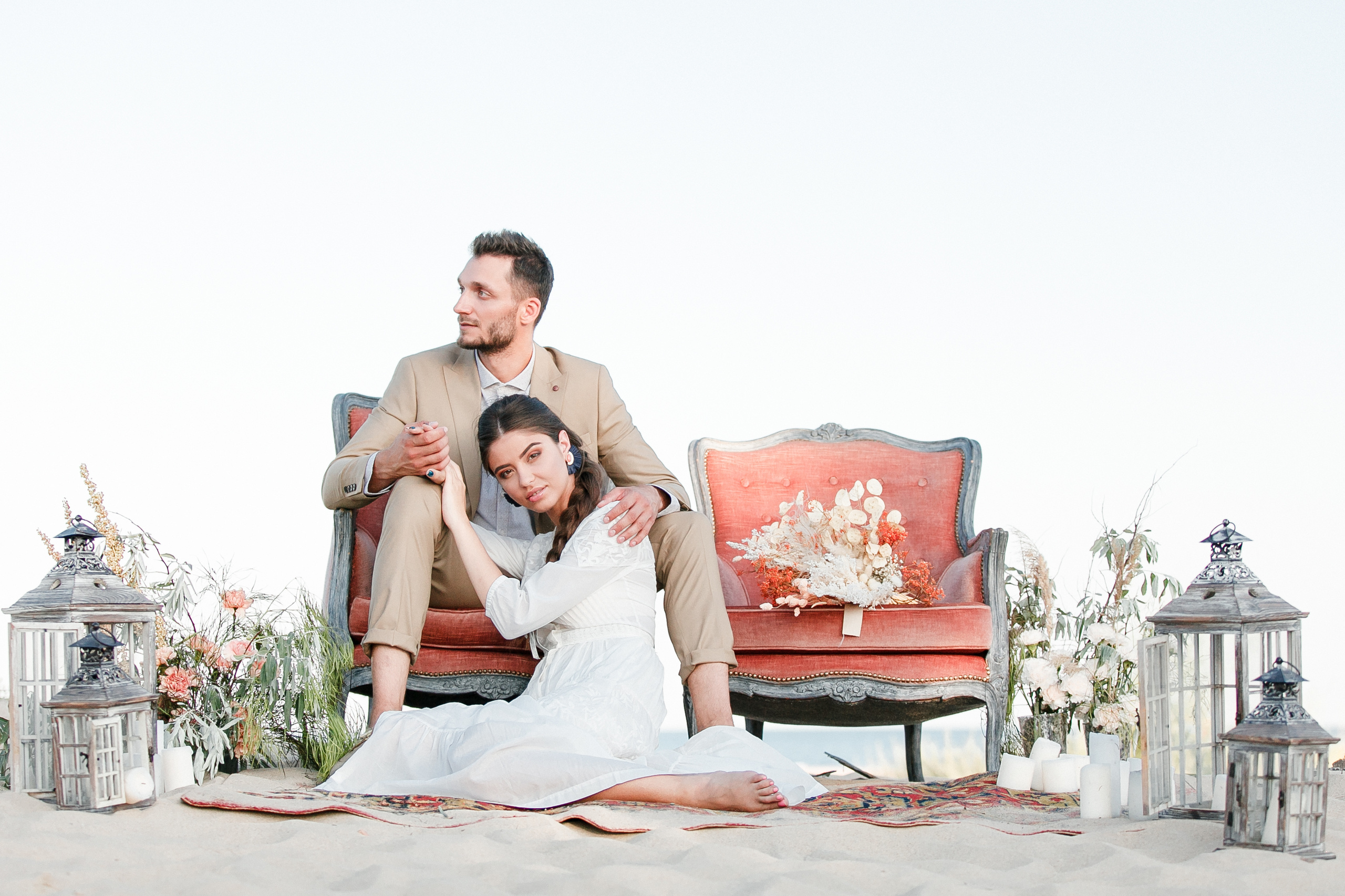 Beach wedding ceremony. Iurkovski PHOTOGRAPHY in Europe. Luxury destination weddings and events
