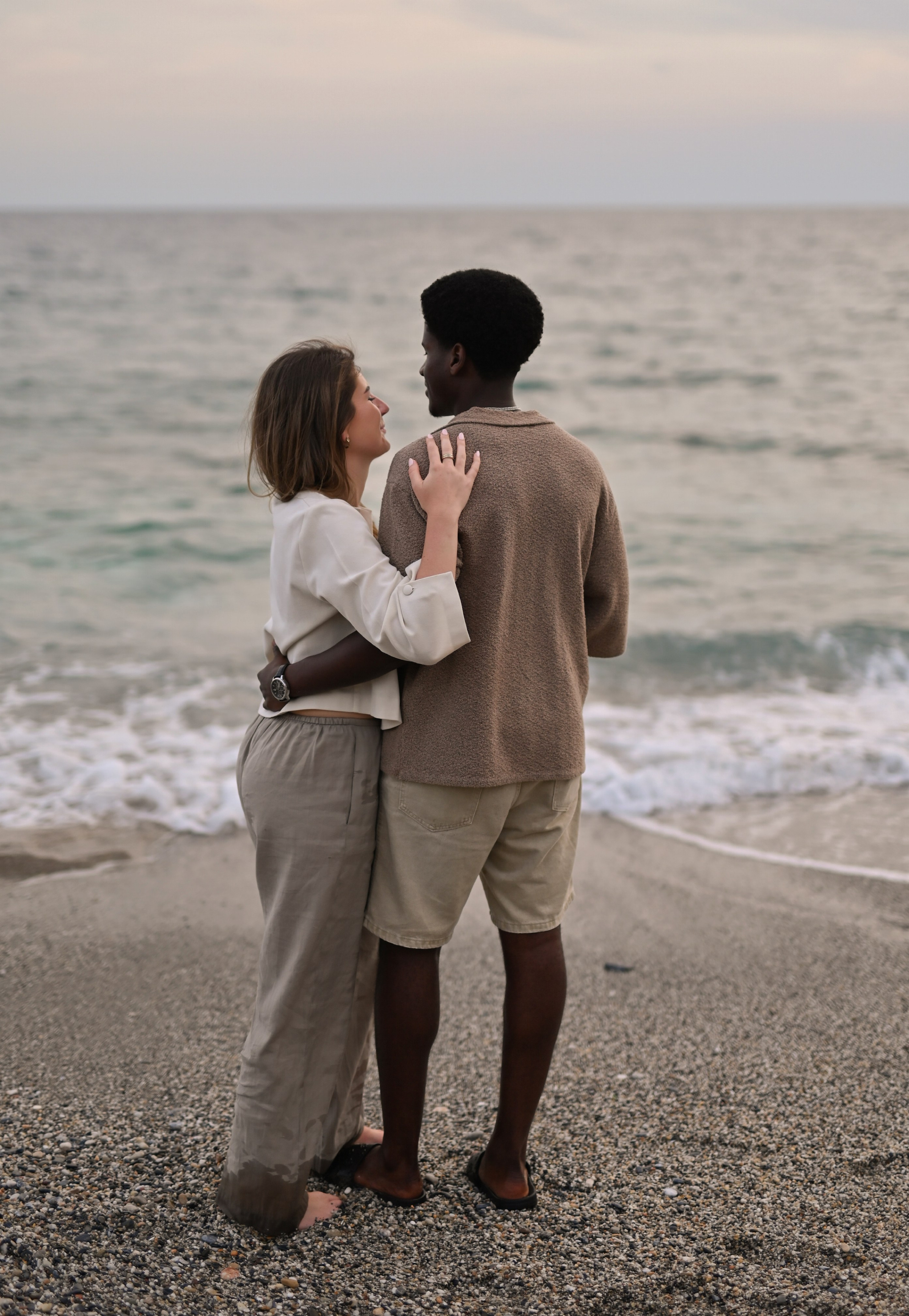 Семейная съемка на пляже Улаш. Фотограф в Алании (Аланье), Сиде, Манавгате. Турция