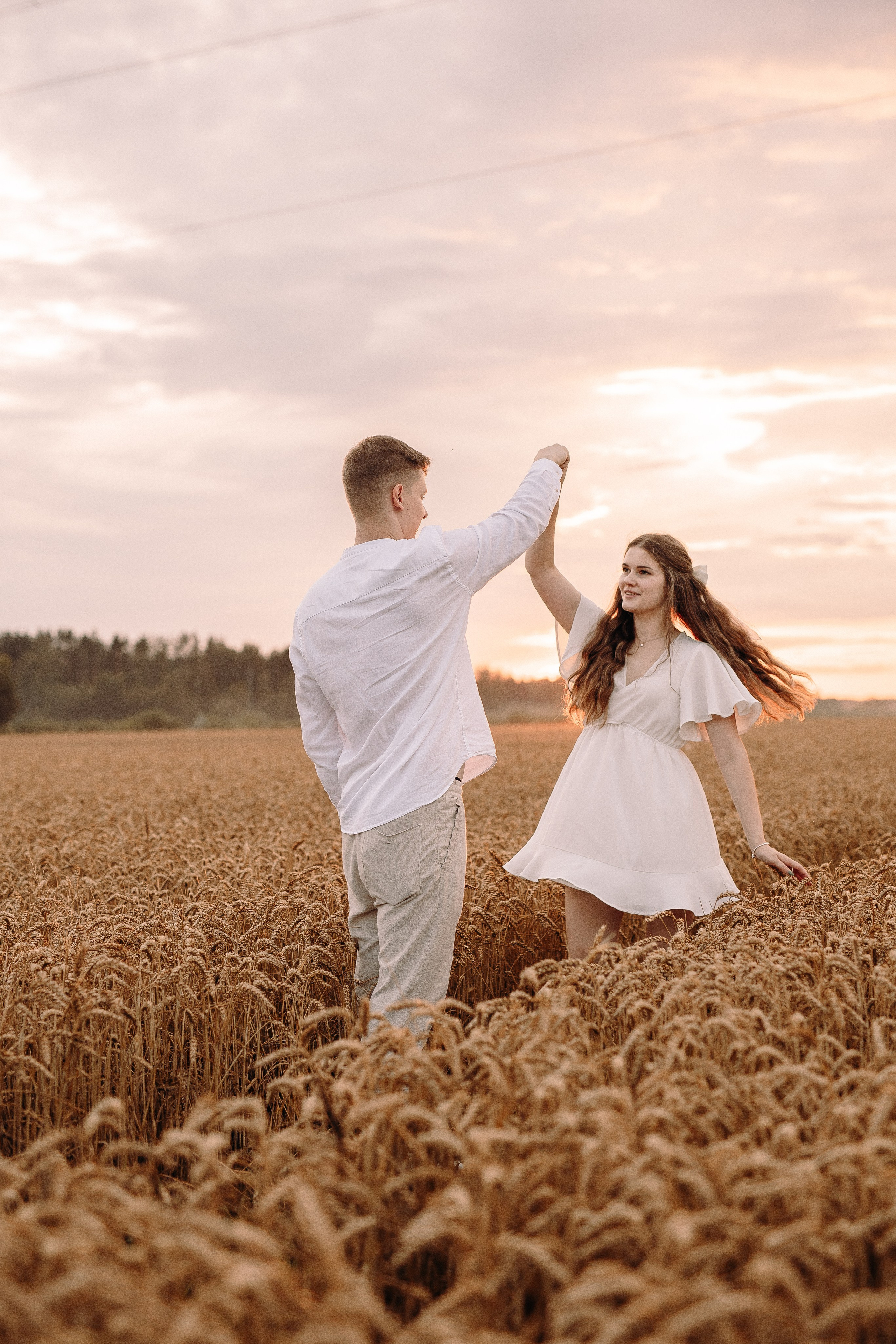Emīlija un Vadims. Fotogrāfe Līga Vaidere