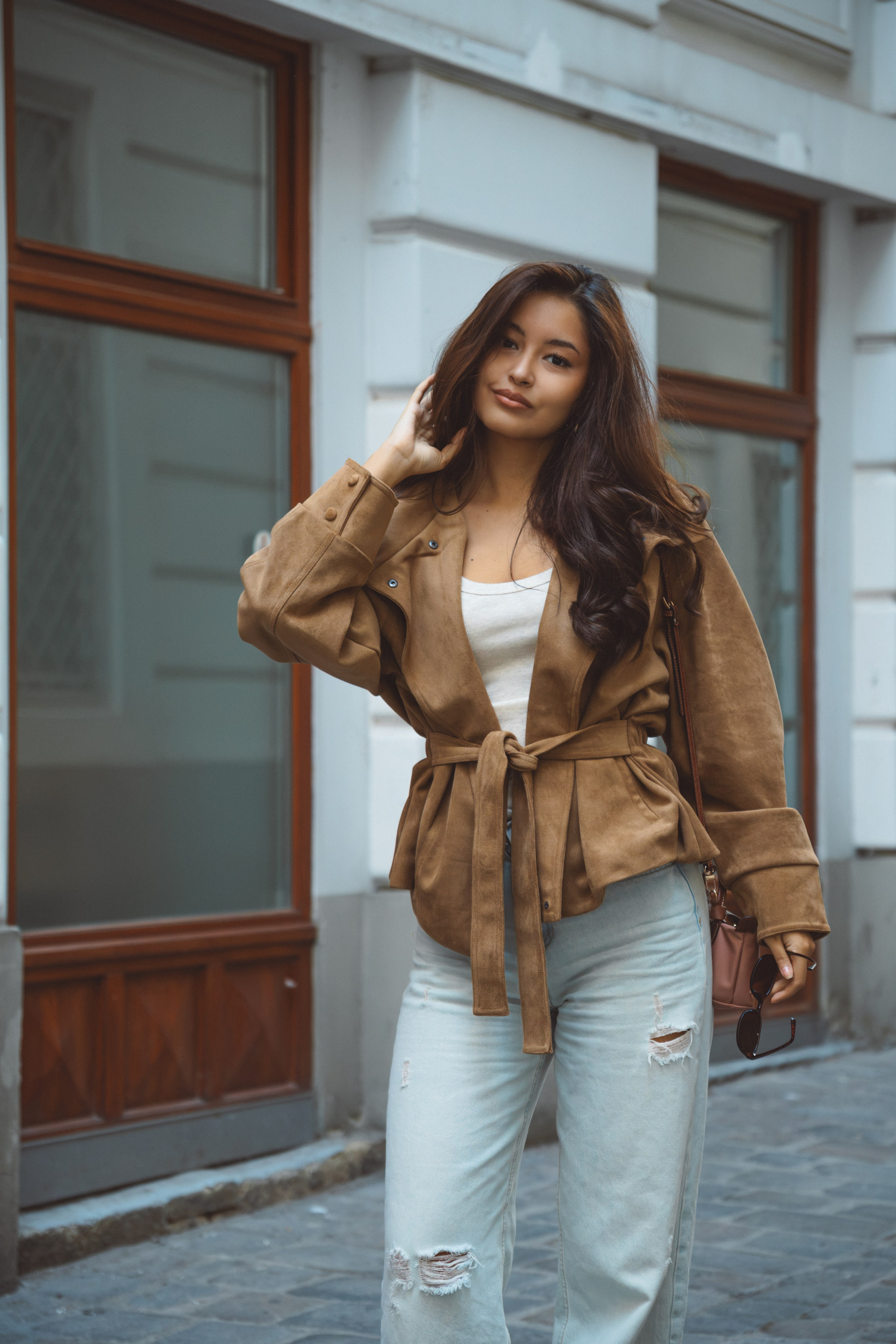 Stylish in the city. Portrait photographer in Vienna