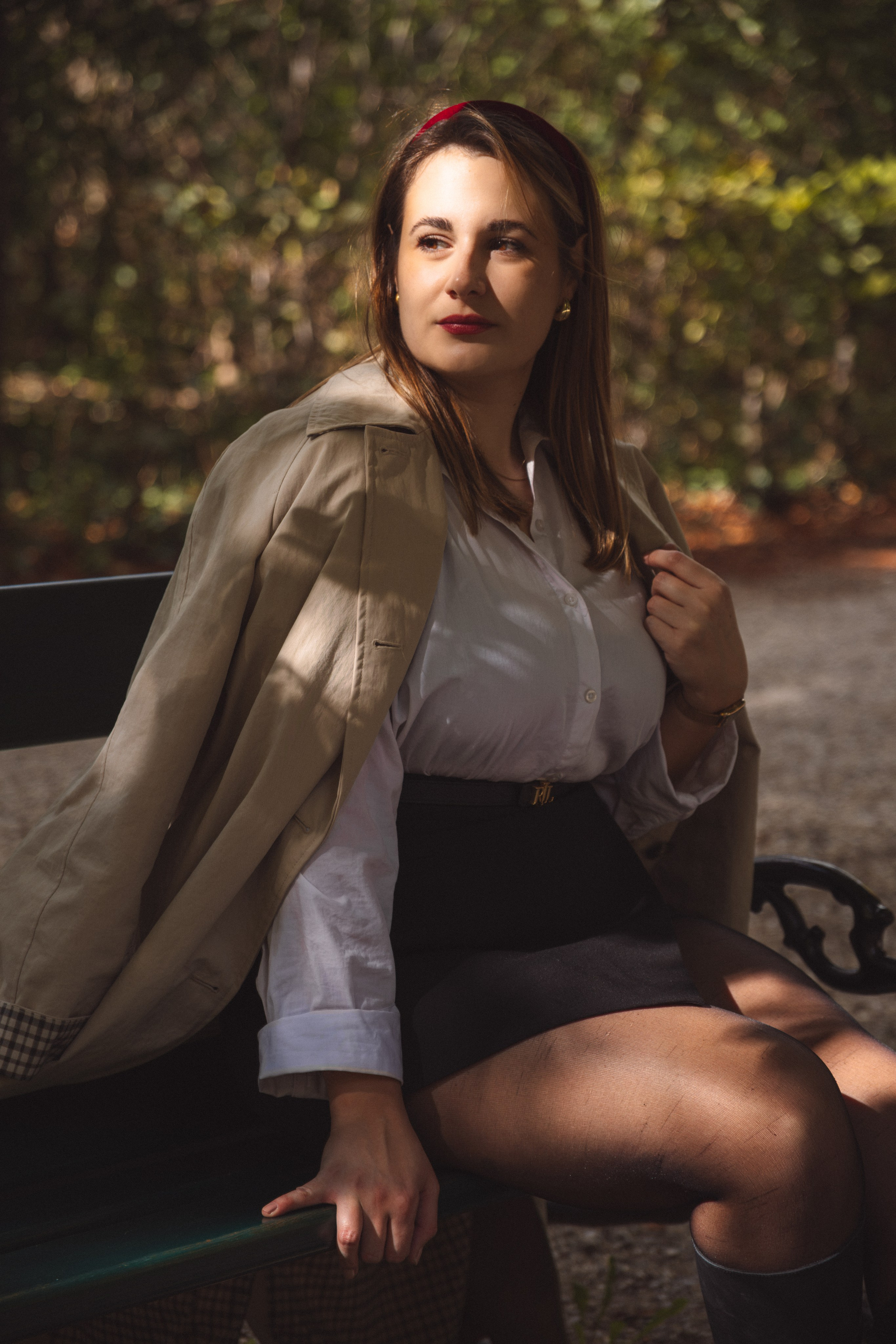 Searching for autumn. Portrait photographer in Vienna