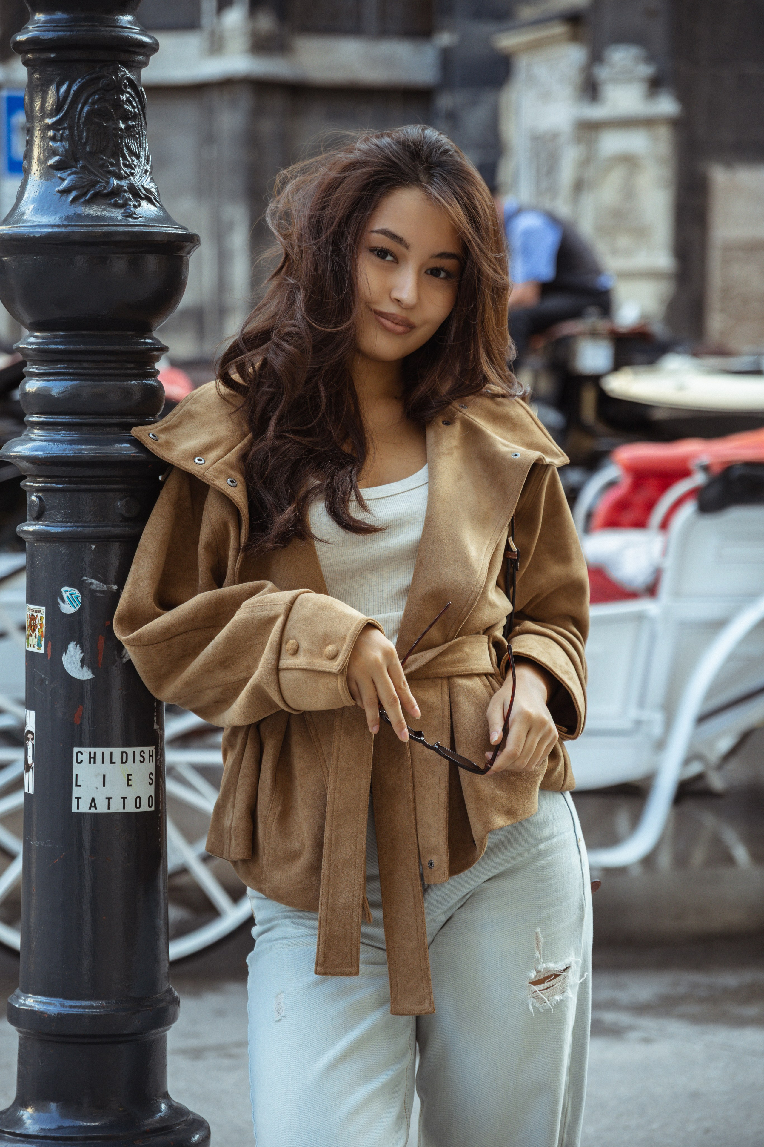 Stylish in the city. Portrait photographer in Vienna