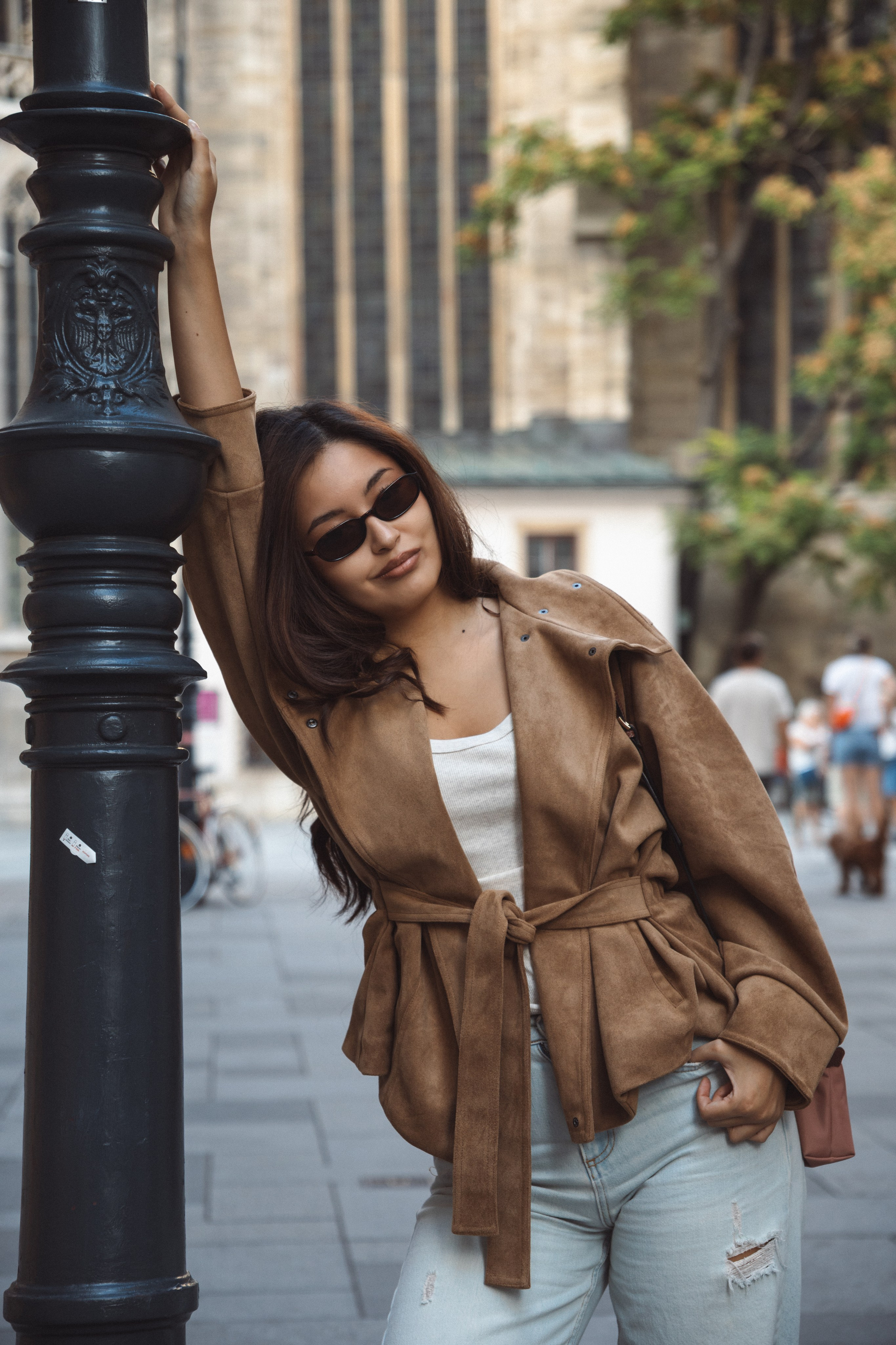Stylish in the city. Portrait photographer in Vienna