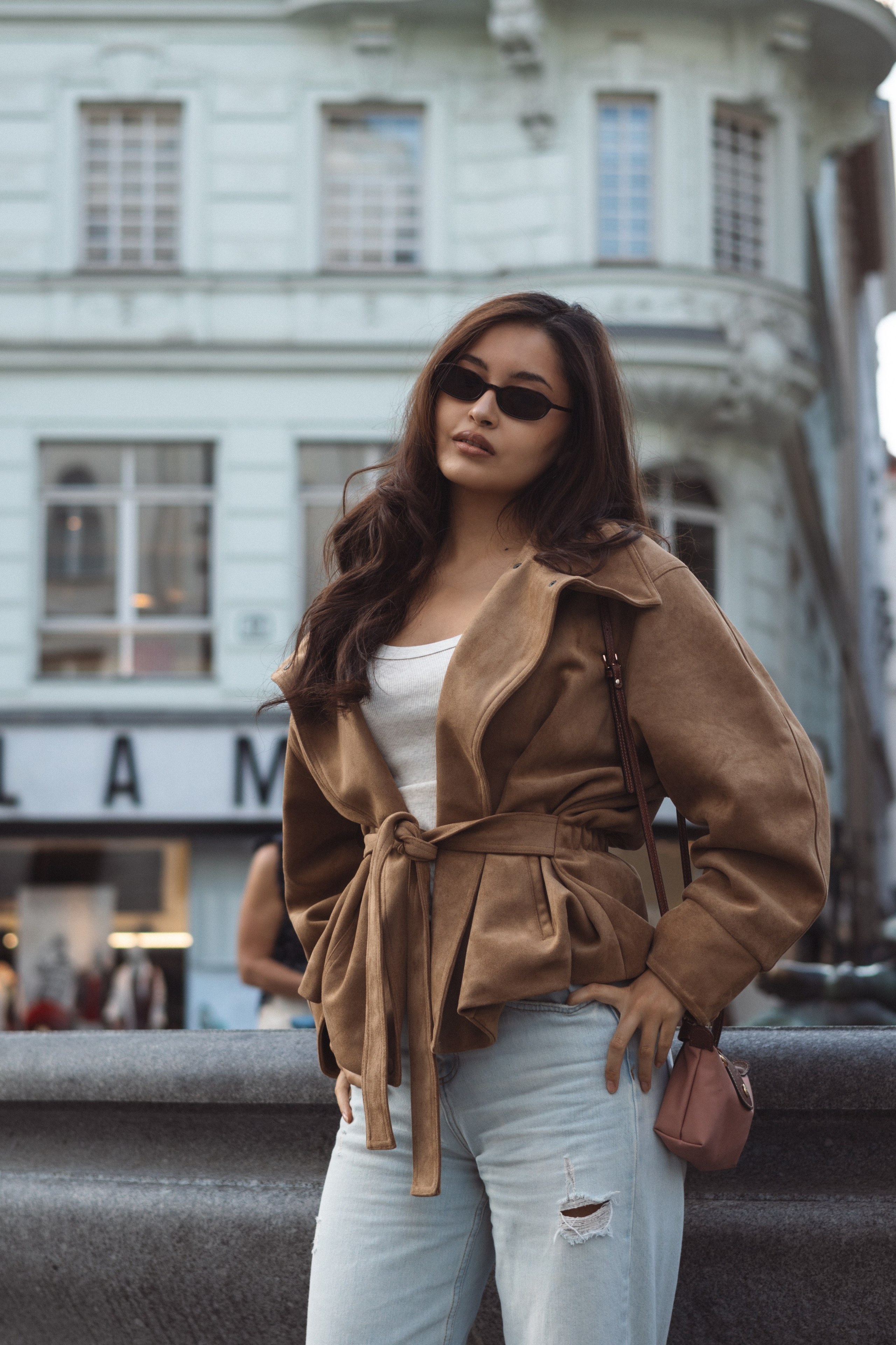 Stylish in the city. Portrait photographer in Vienna