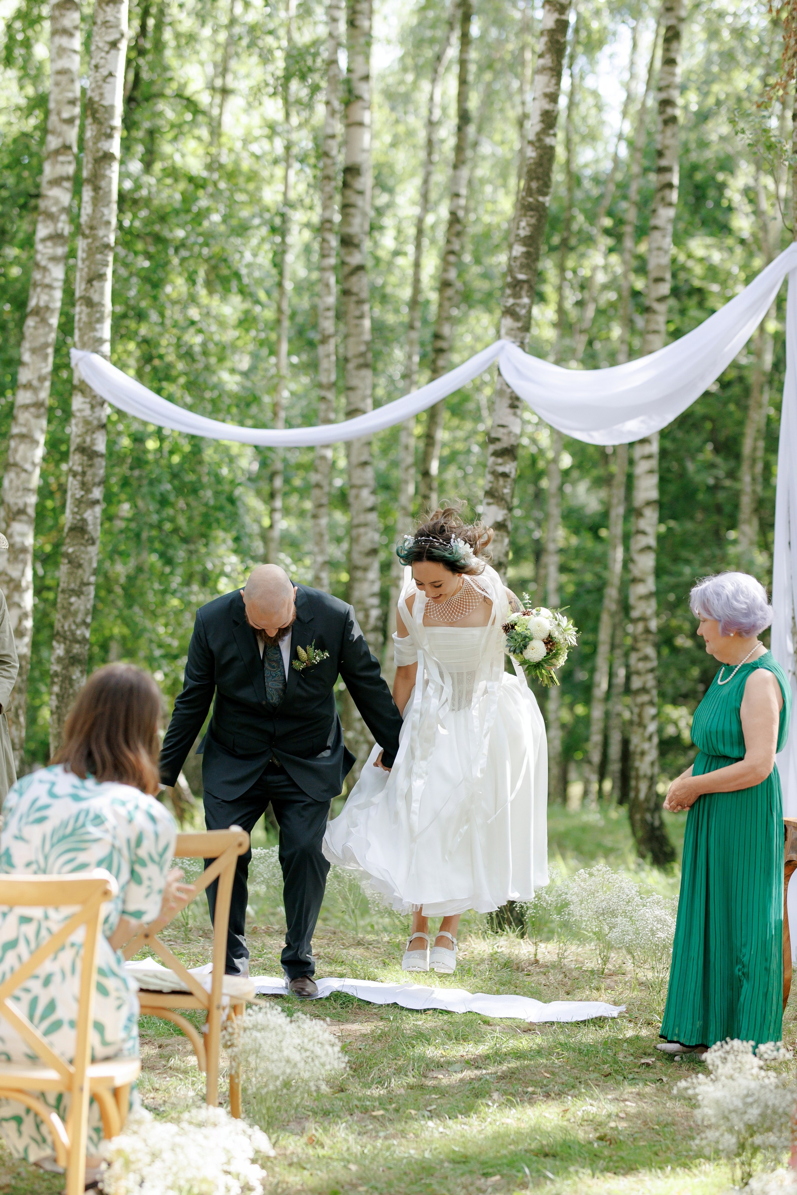 Janina & Wladek. Dworzyszcze Wola. 23.07.2025. Fotograf ślubny i rodzinny w Krakowie Yana Klymova