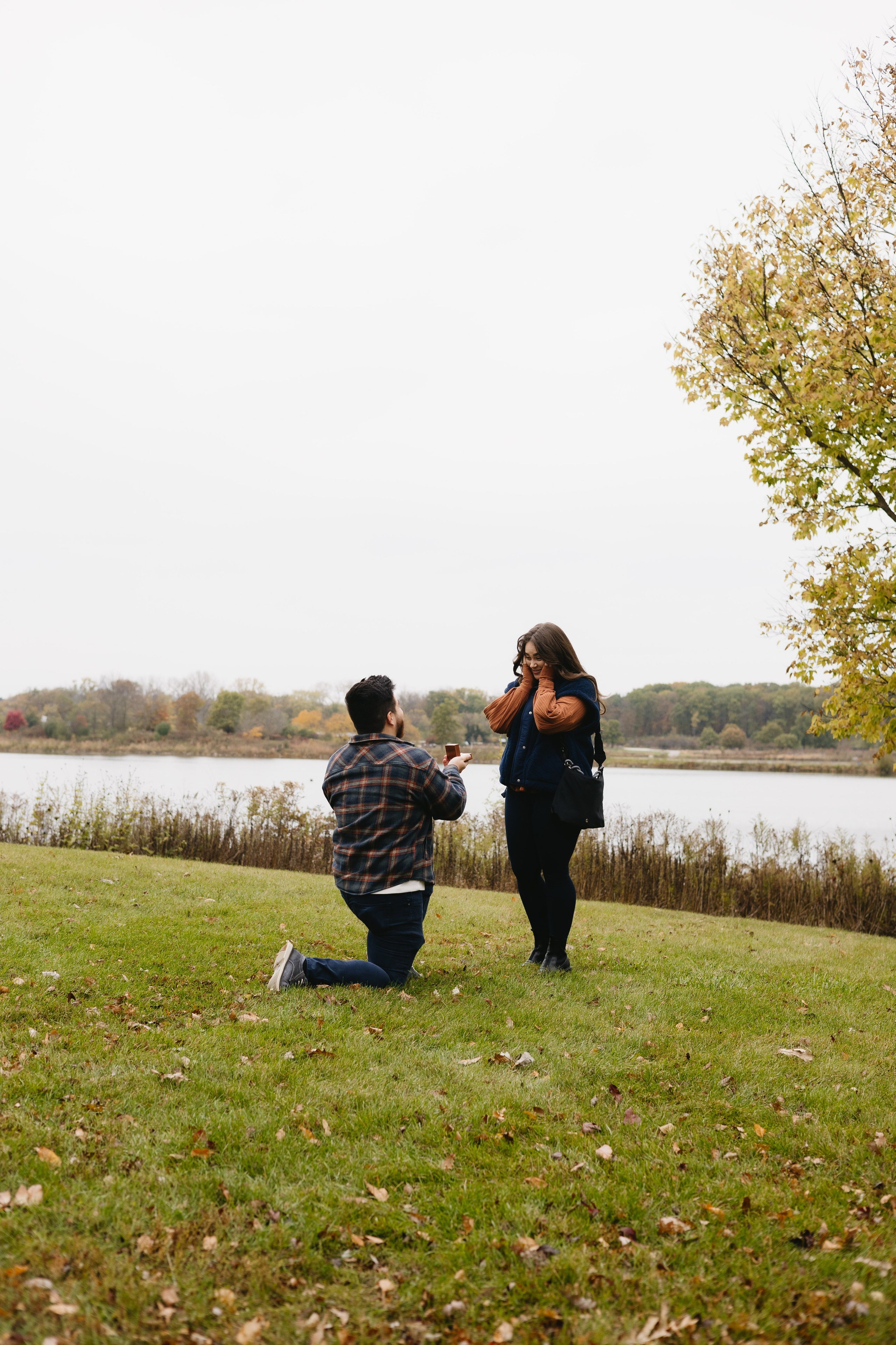 Independence Grove Park Proposal — Illinois Photographer — Margarita Chudinova