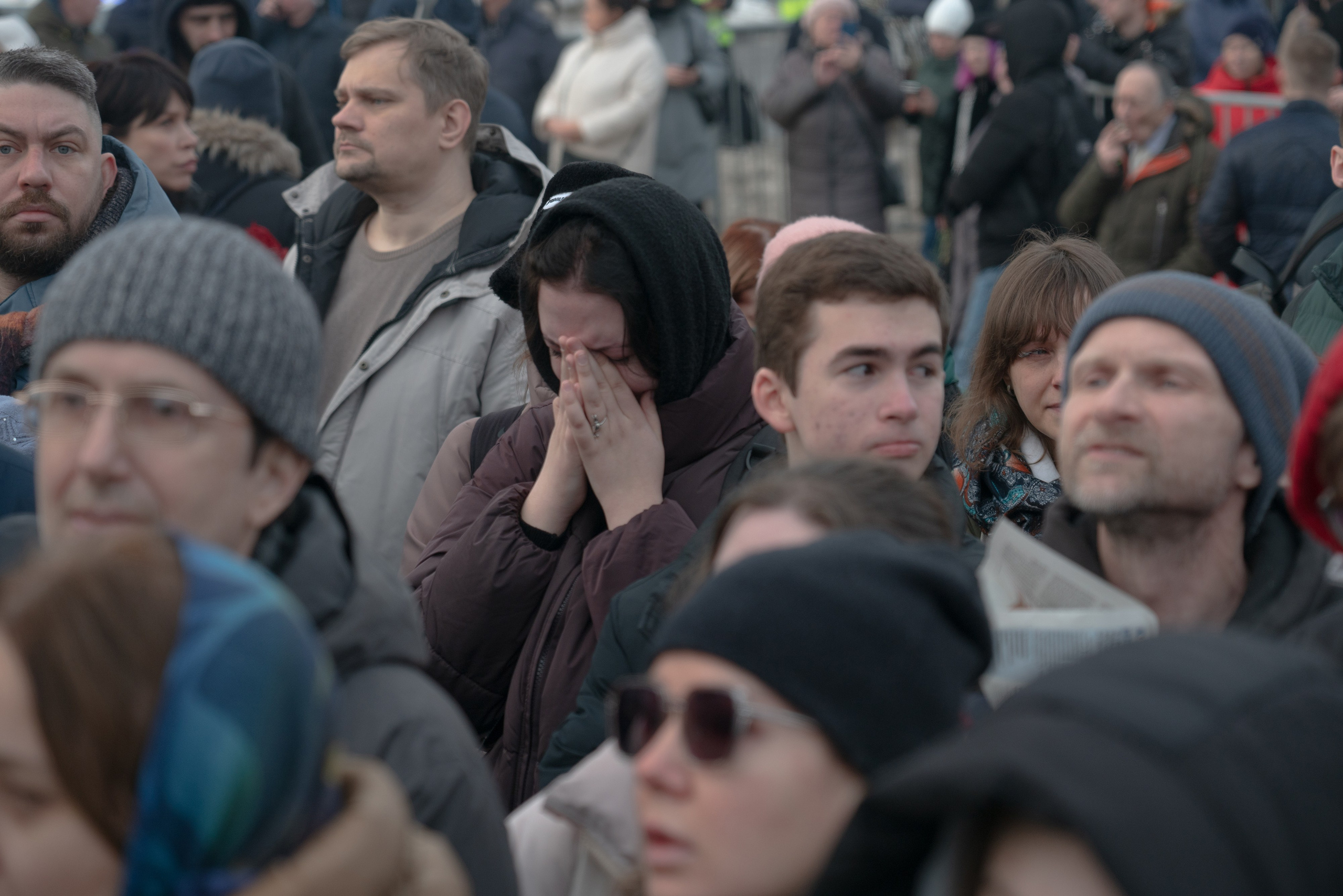 Alexei Navalny’s funeral. Marina Sycheva