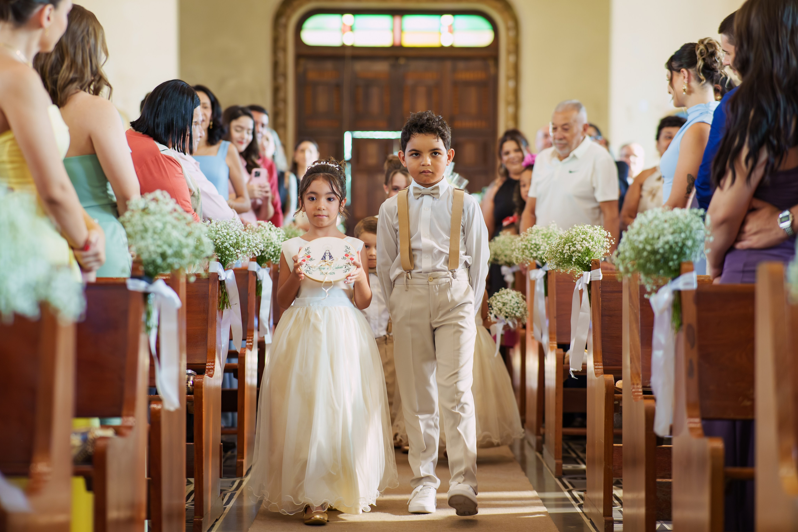 História de Aline & Gabriel. O Casal Dos Noivos