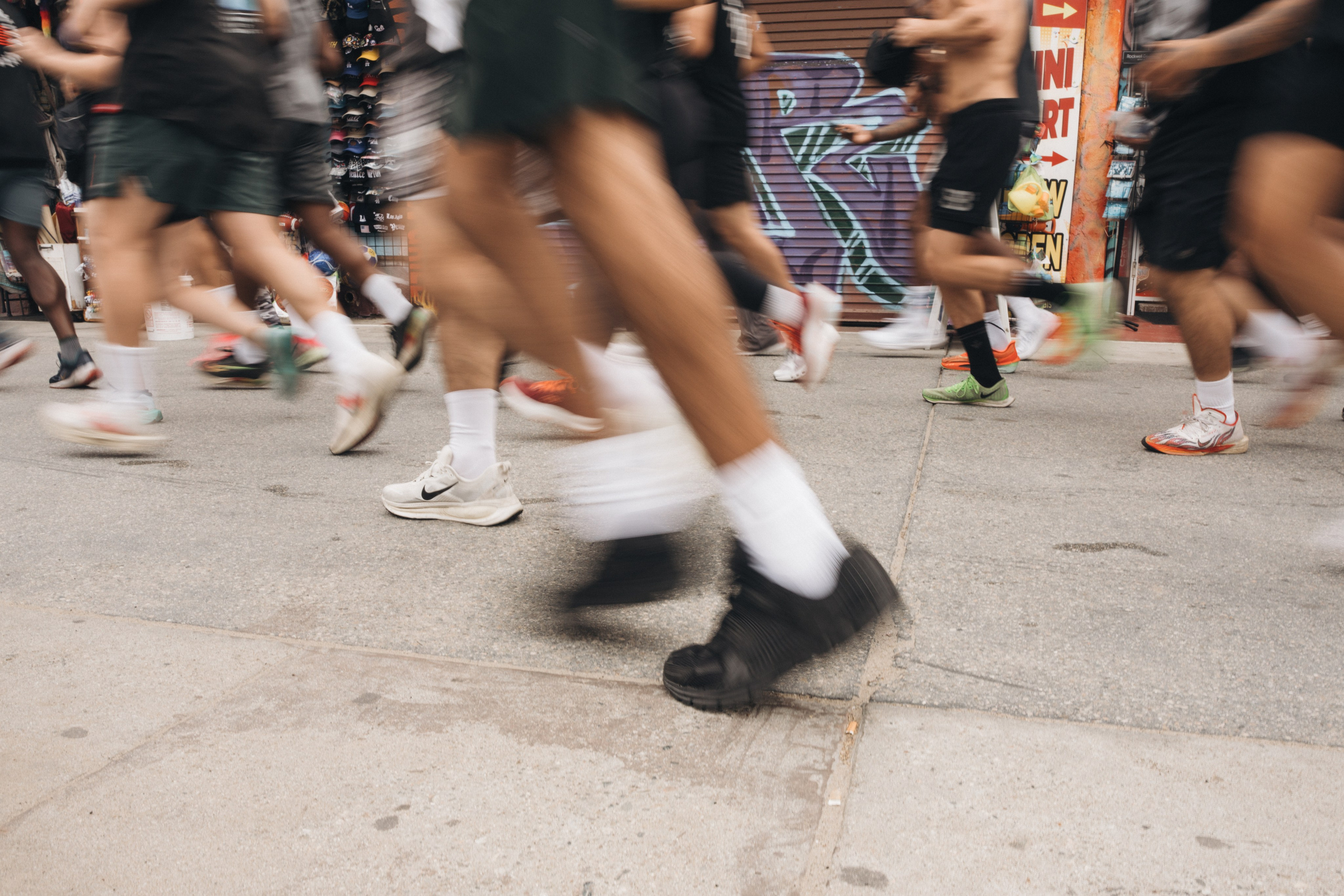 Keep Winning & Revenge Tour Run Club. Santa Monica based photographer Kristina Vasilenko