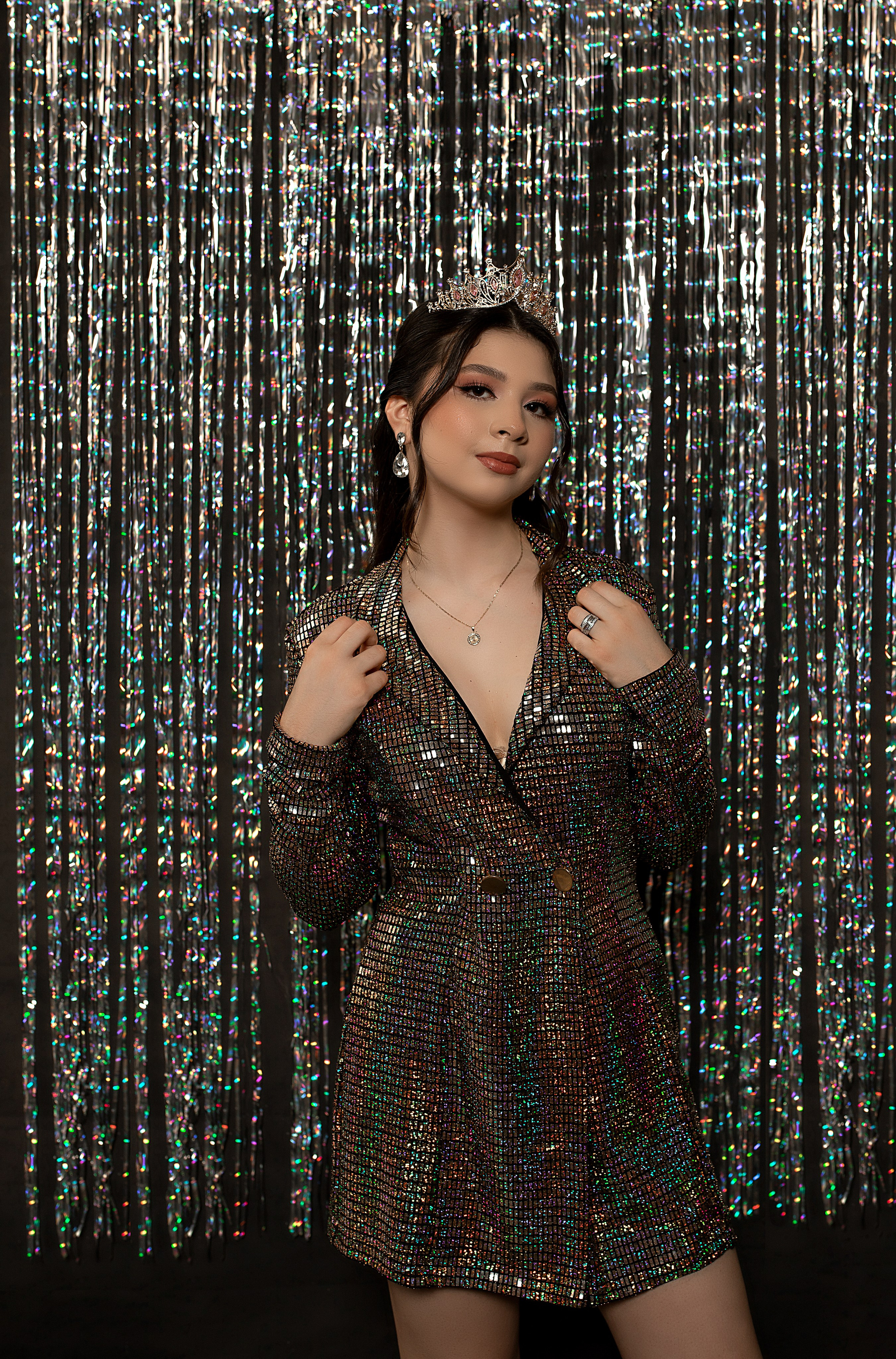 Sesion formal de XV años en estudio. Paula Maria. Виктория Кастельянос. Русскоязычный фотограф в Мексике