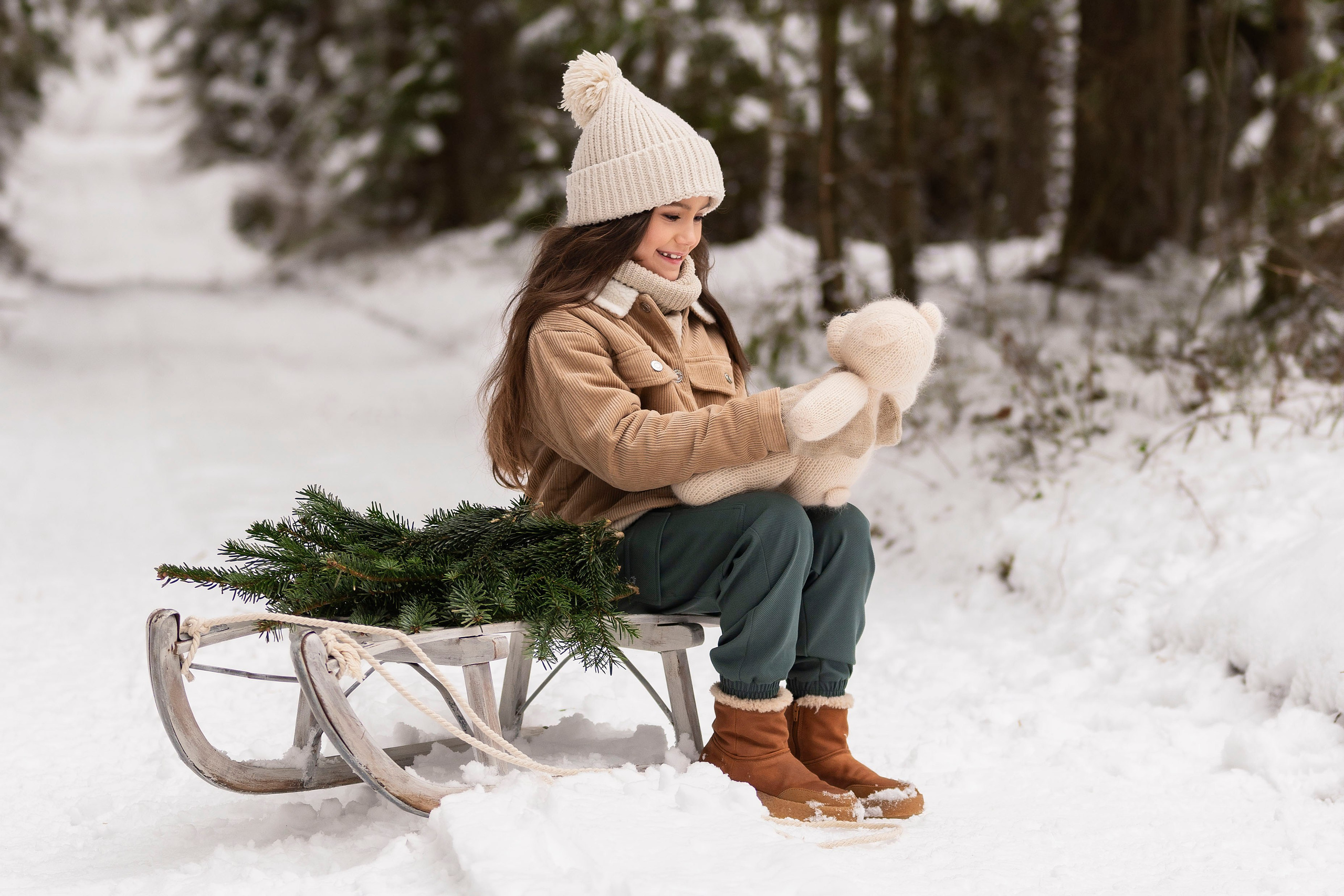 София, Микаэль. Зимняя сказка 2. Анна Григьян — фотограф ретушёр в Даугавпилсе (Латвия)
