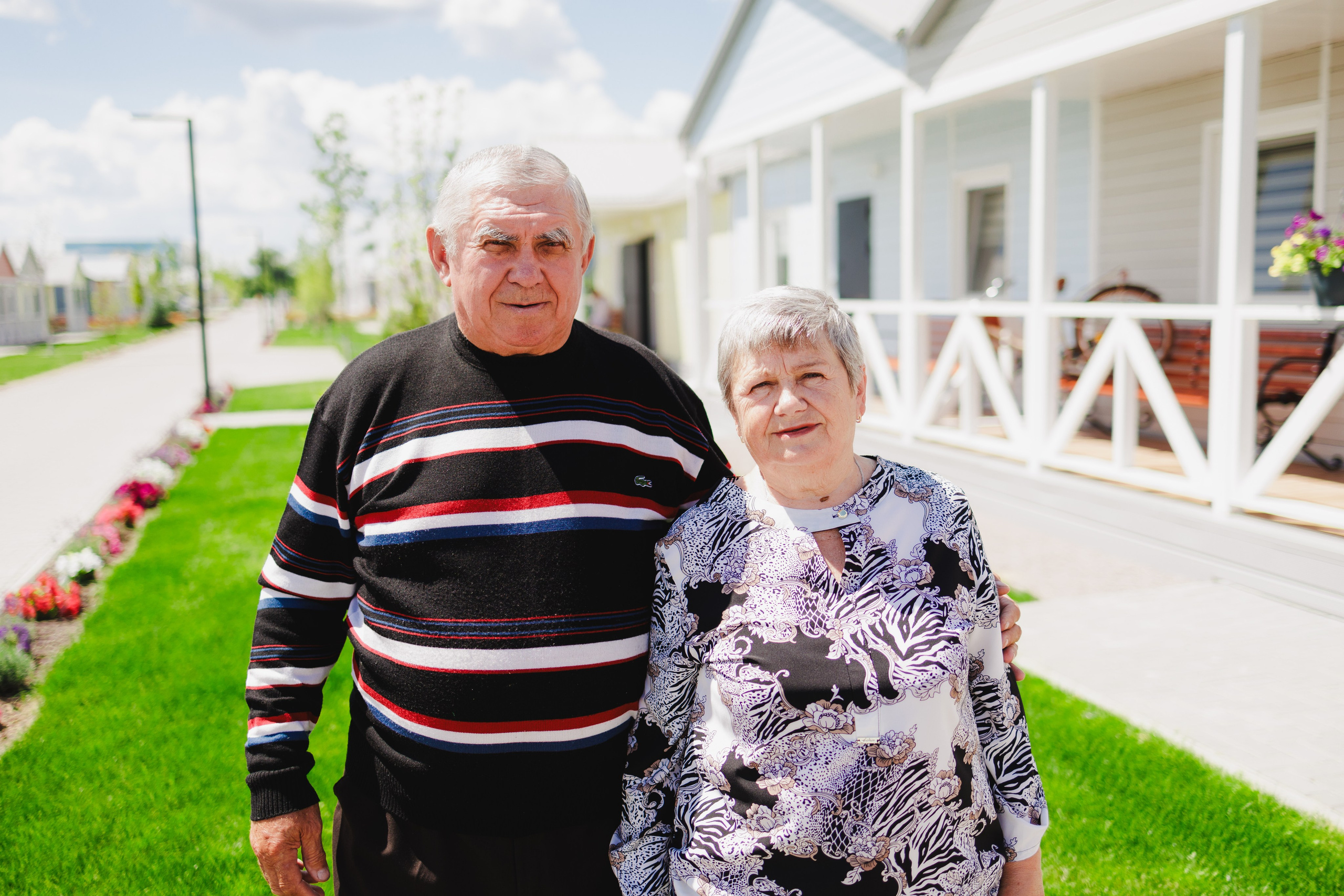 Family Rybalko. Senior Chudo Village