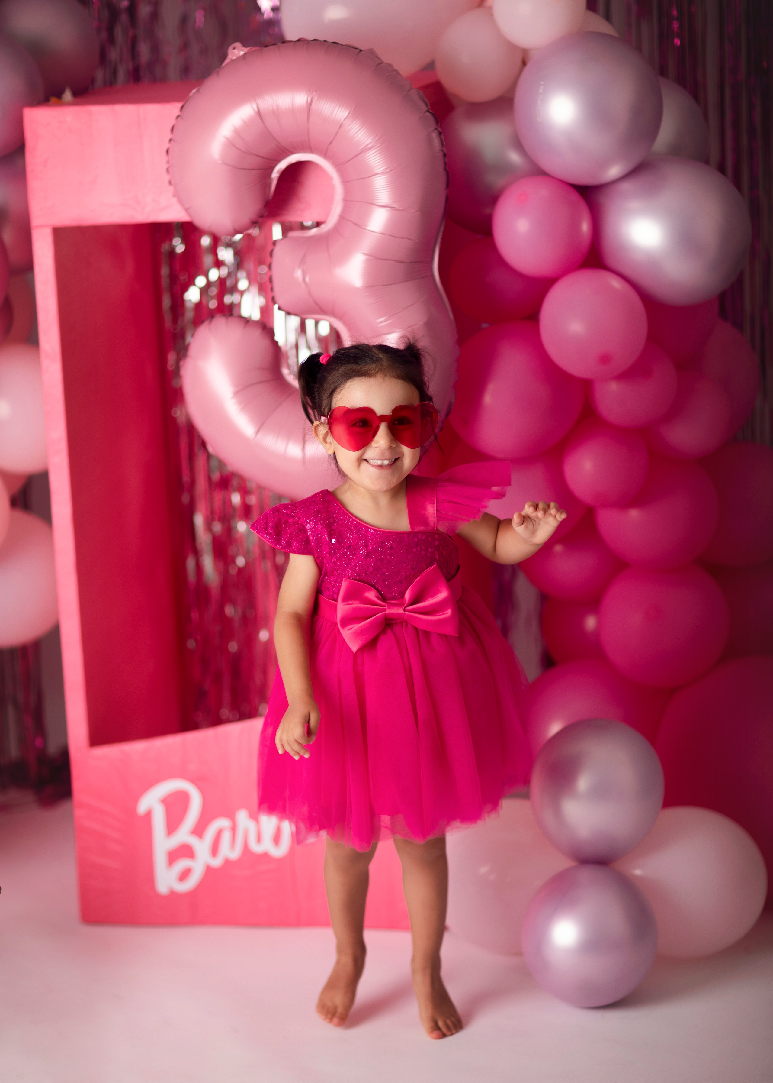 Mini-fotografering i Barbie-stil för flickor från 1 till 6 år. Axlundphotography.se