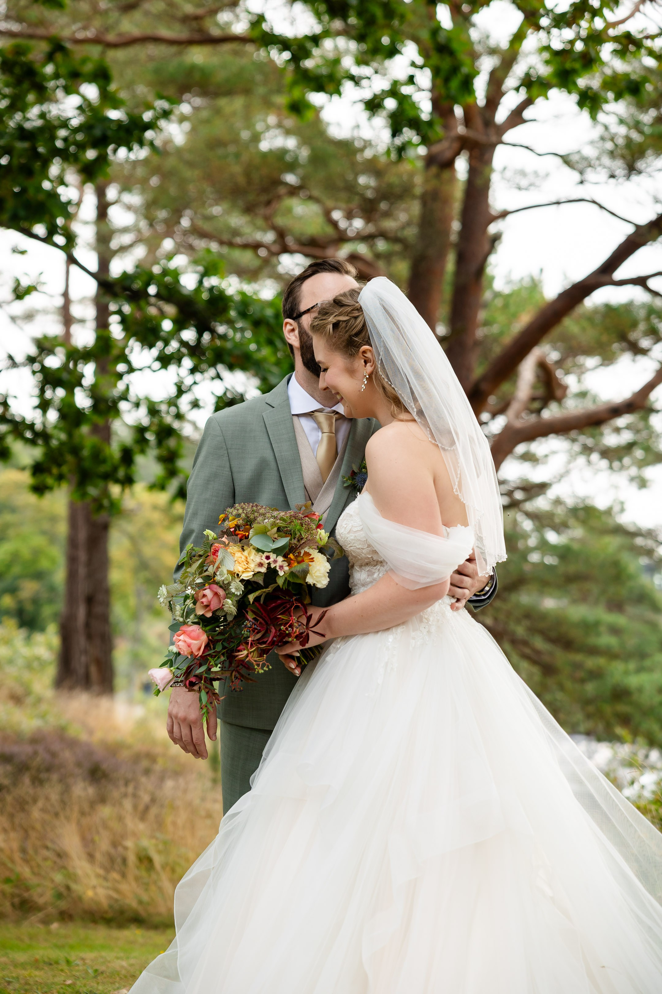 Bryllupsfotografering på Tromøya i Arendal. Bryllupsfotograf i Oslo og Rogaland — Meisal Media