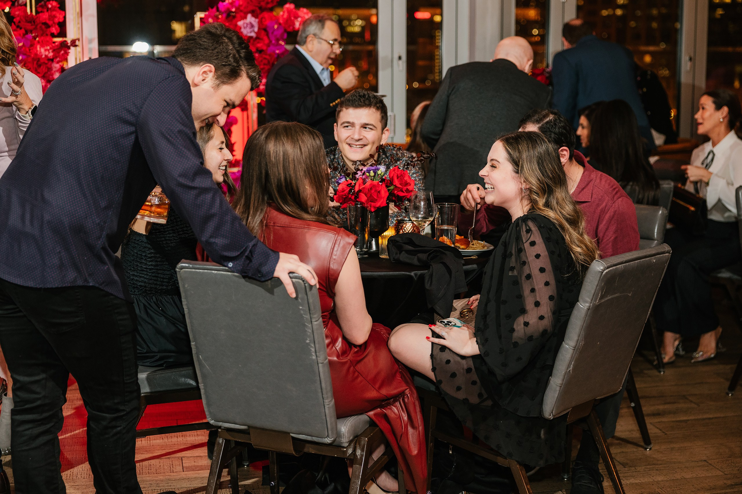 02.18.2024 Engagement Party. Wedding family event photographer in Chicago Nick Yushevich