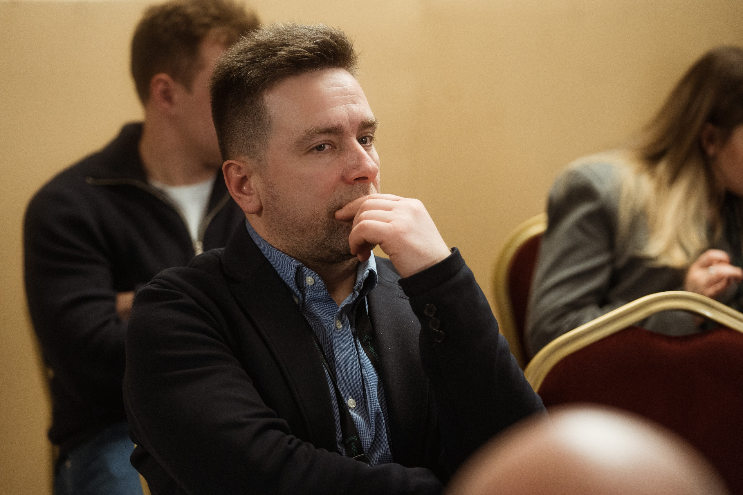 Cyber Resilience Forum. Kostiantyn Holinchenko. Reportage and portrait photographer
