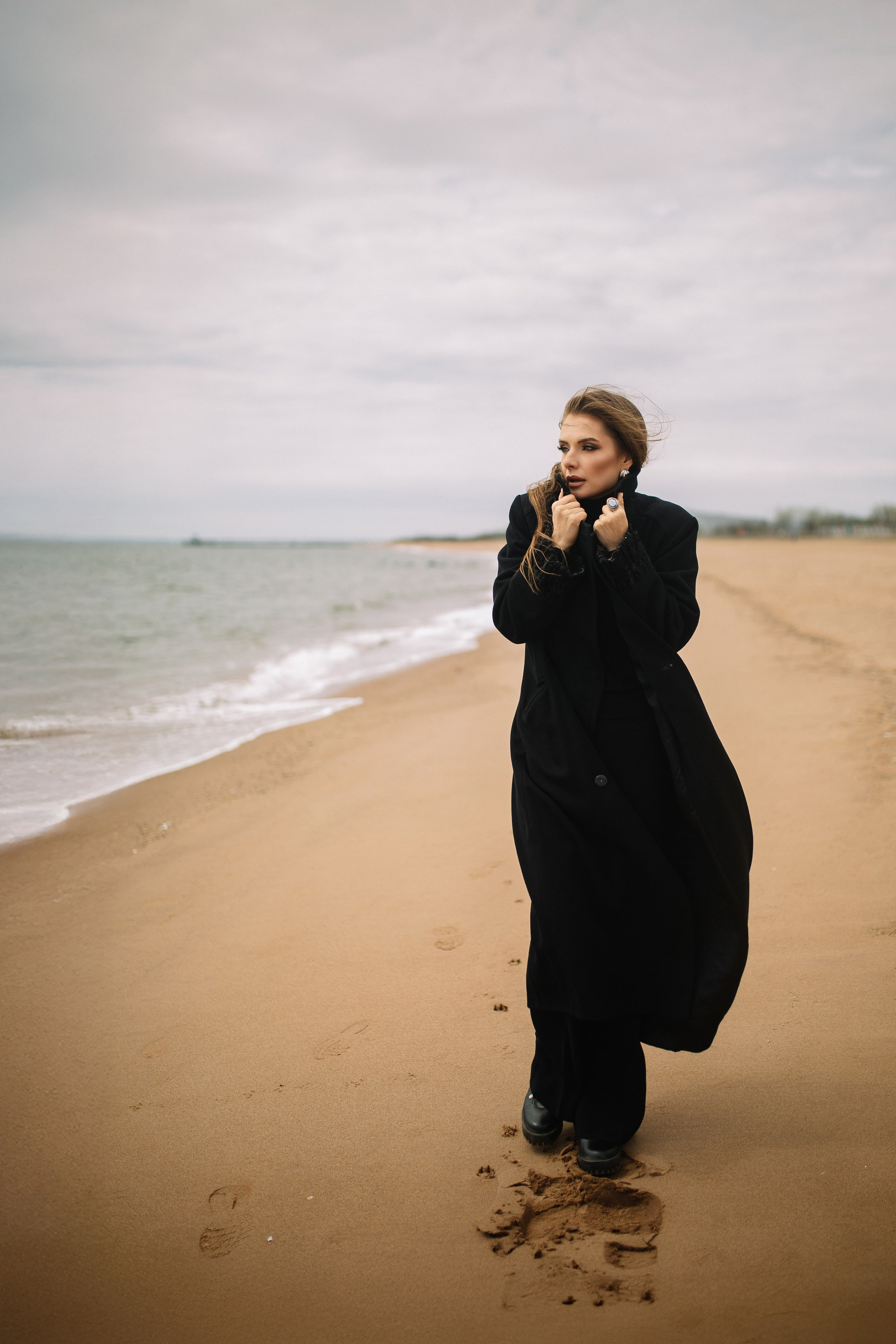 Portrait.Woman.Ocean. Photographer NYC