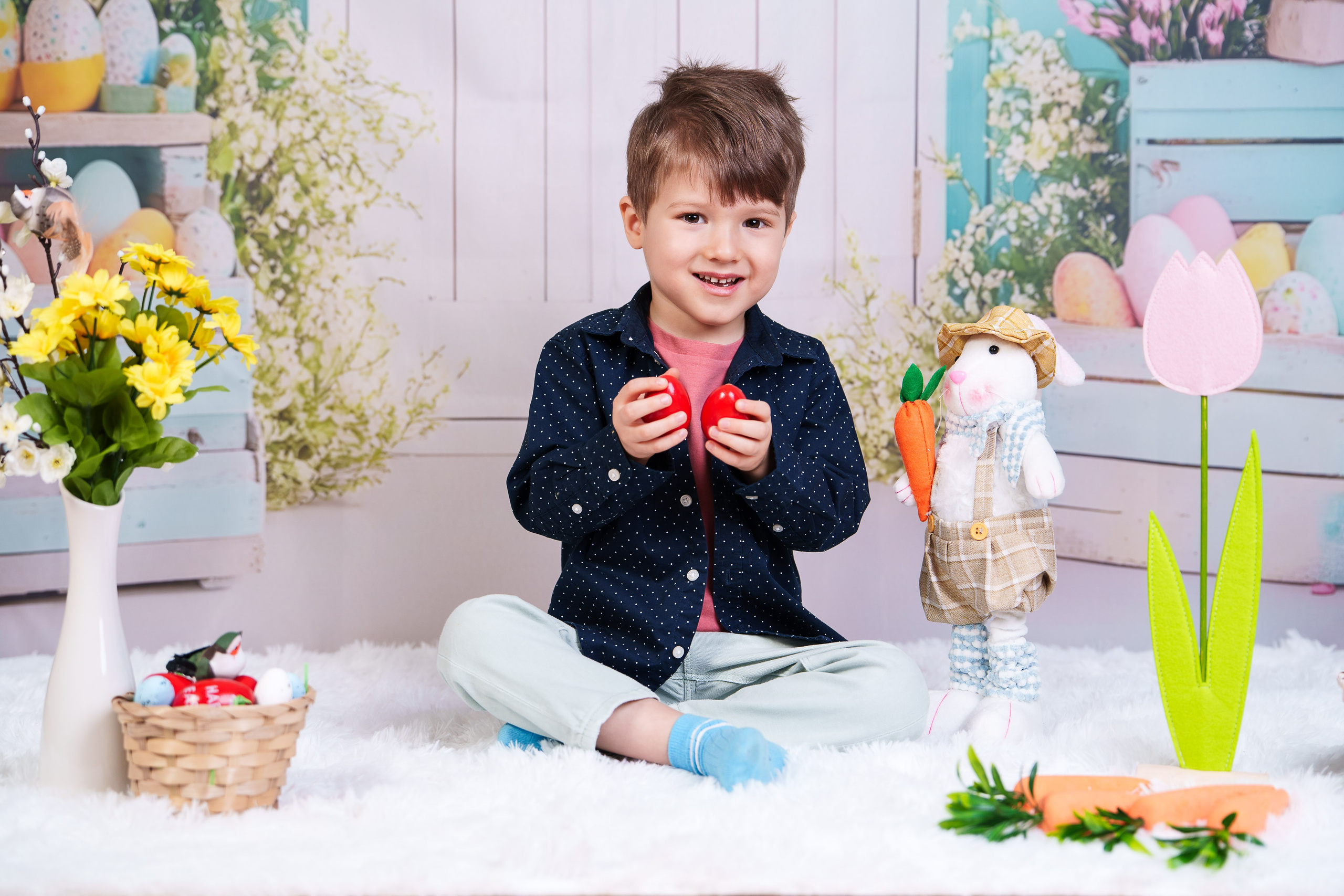 Sedinta foto Paste - Gradinita Miniterra. Liviu Andrei - Fotograf