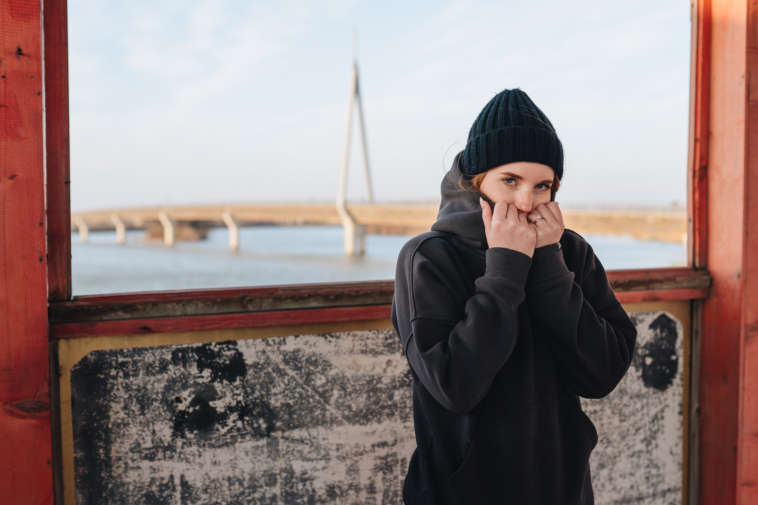 Photo backstage of clip shooting by photographer Denis Moiseev