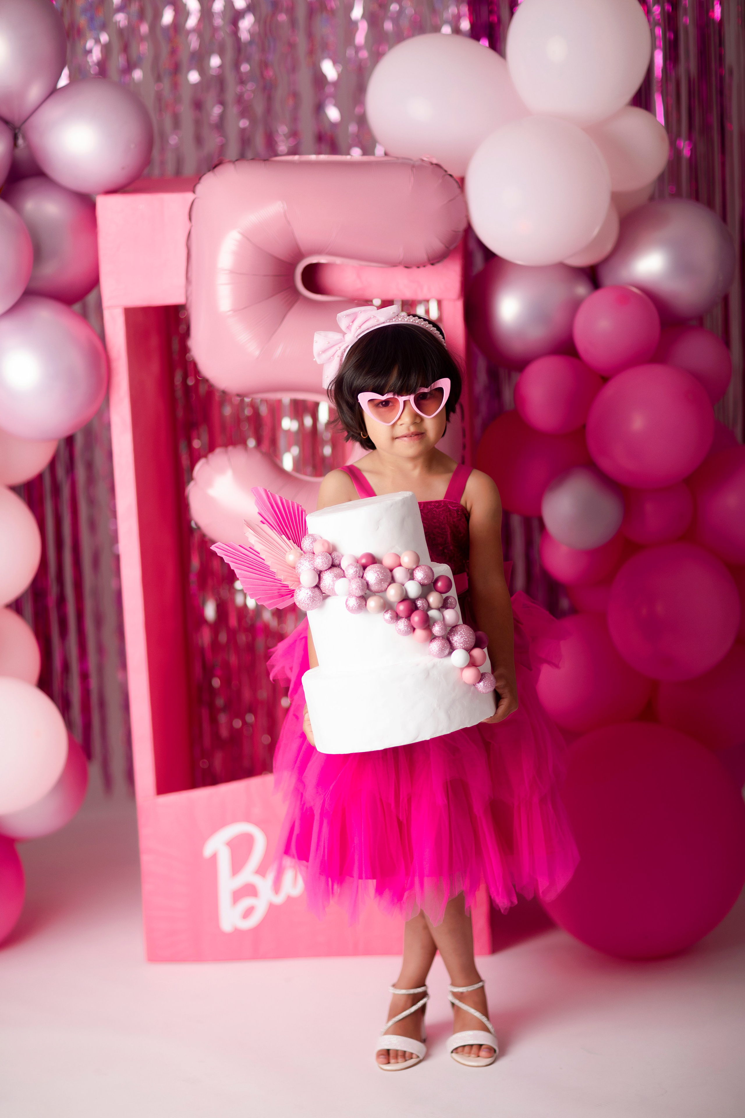 Mini-fotografering i Barbie-stil för flickor från 1 till 6 år. Axlundphotography.se