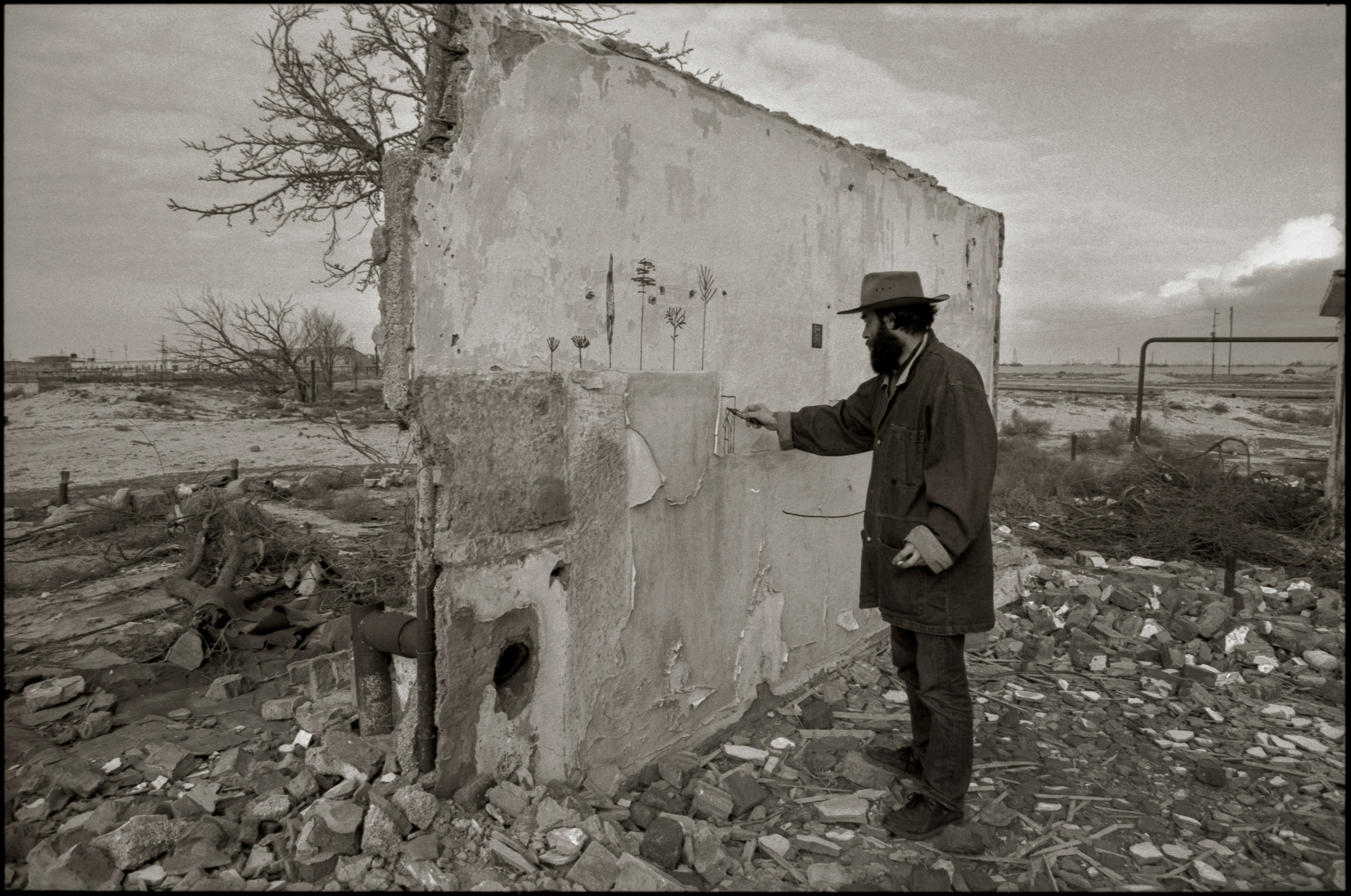 Ujal Hagverdiyev, artist. Pirallahi,  1999