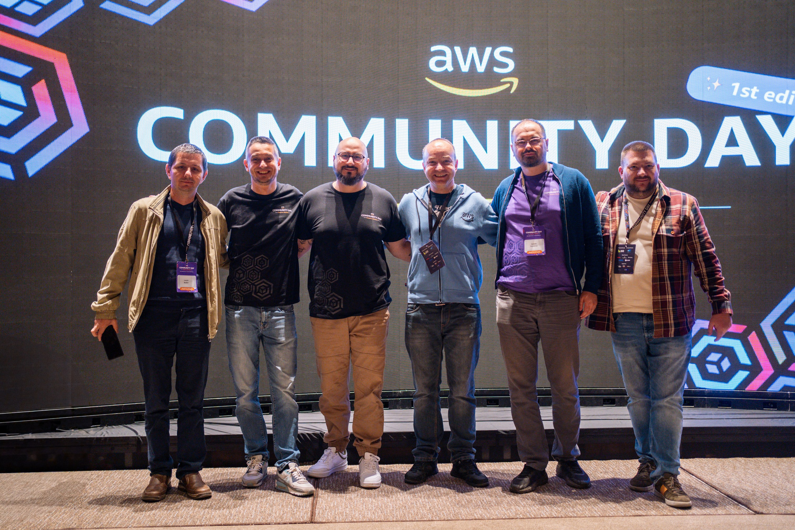 AWS Community Day Romania 2024. Cozac Cristian Photographer