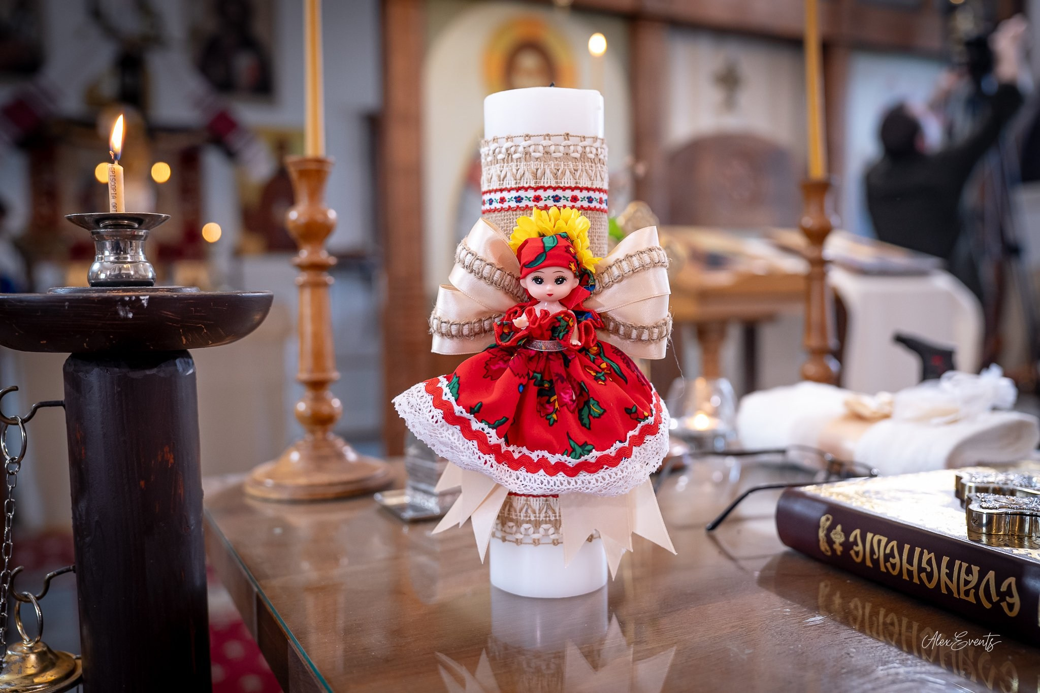 Elara' baptism — Agerbæk Church. AlexEvents | Wedding and Baptism Photographer & Videographer in Denmark and Germany