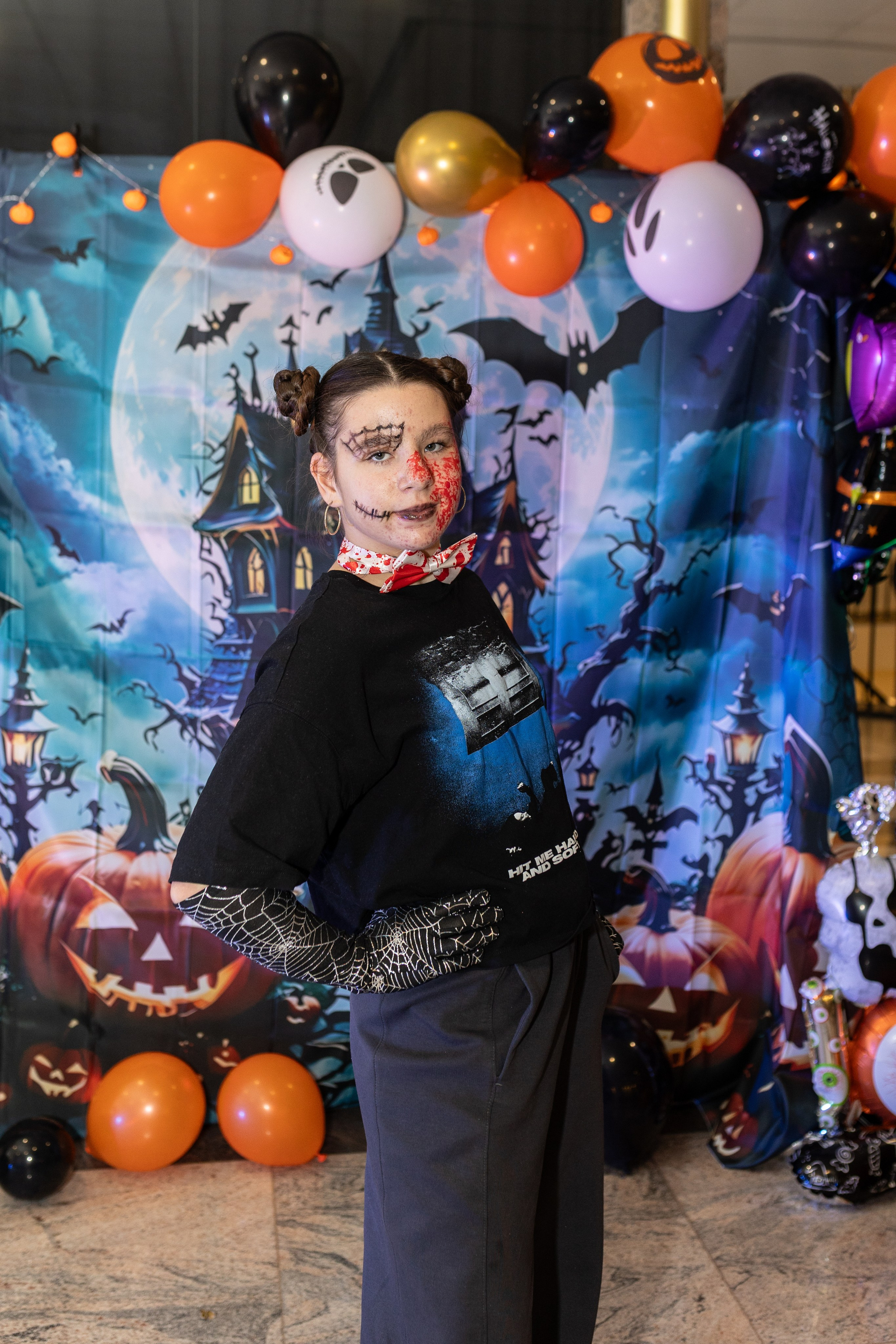 Leo dance studio Helloween 2025. Семейный и детский фотограф в Варшаве Мила Бобровская