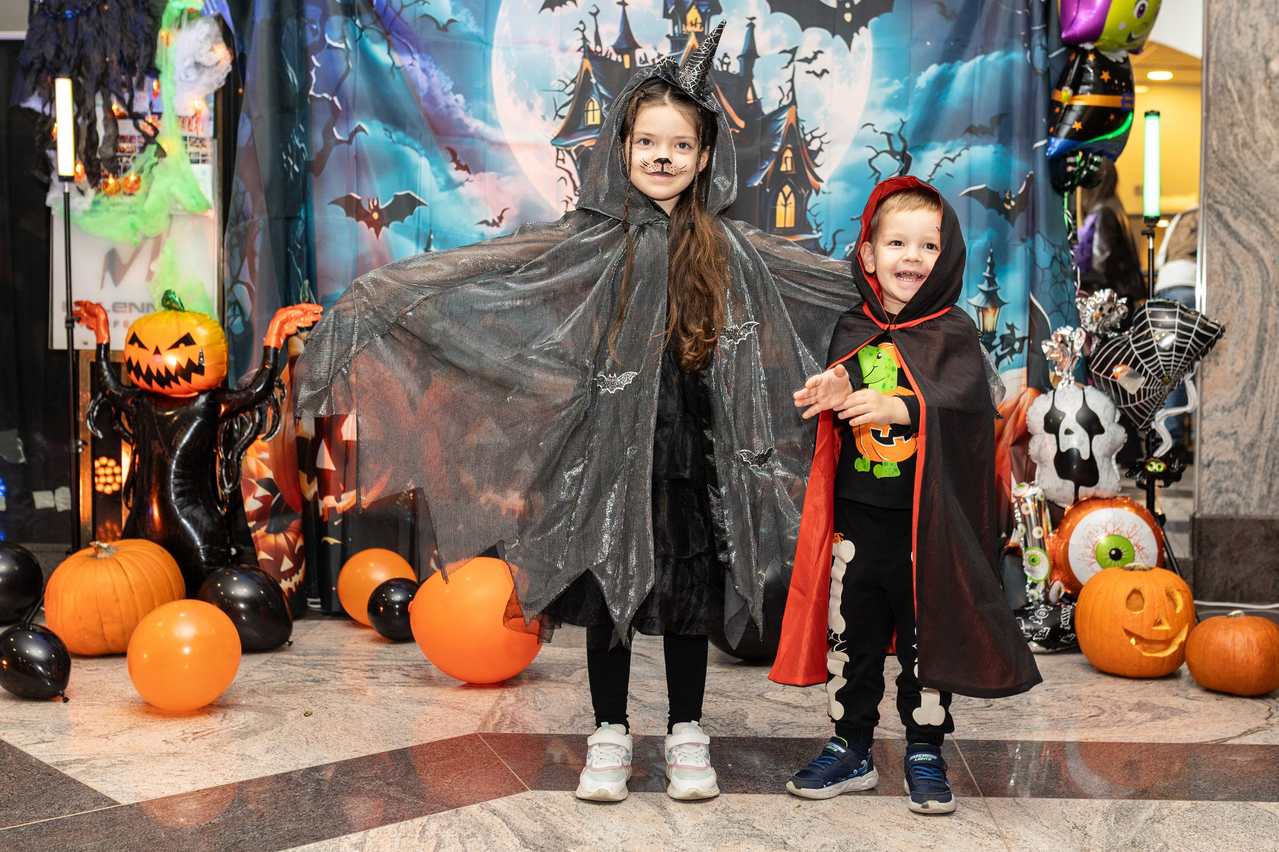 Leo dance studio Helloween 2025. Семейный и детский фотограф в Варшаве Мила Бобровская