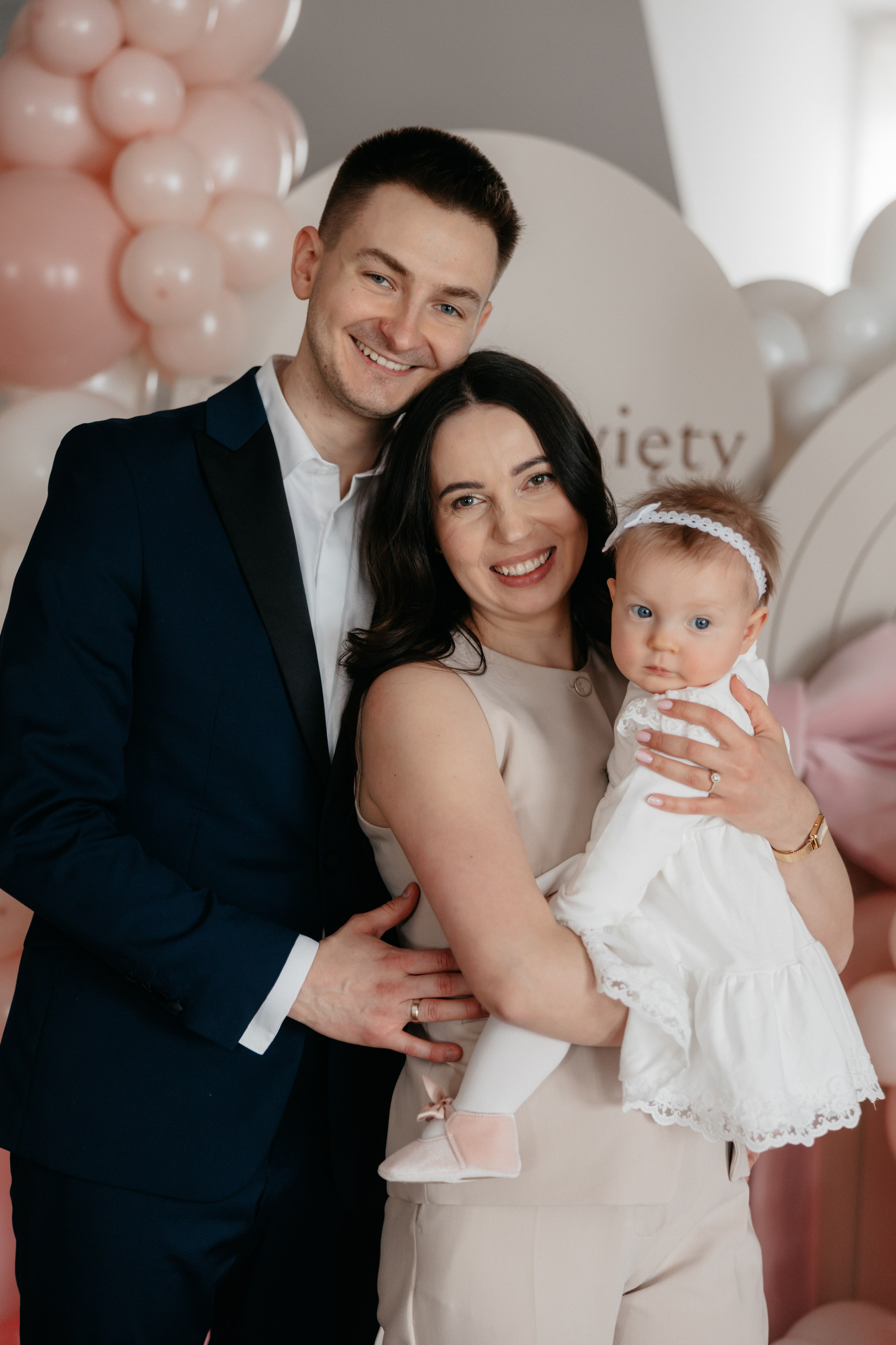 Chrzest Święty Amelki. Fotograf Siedlce