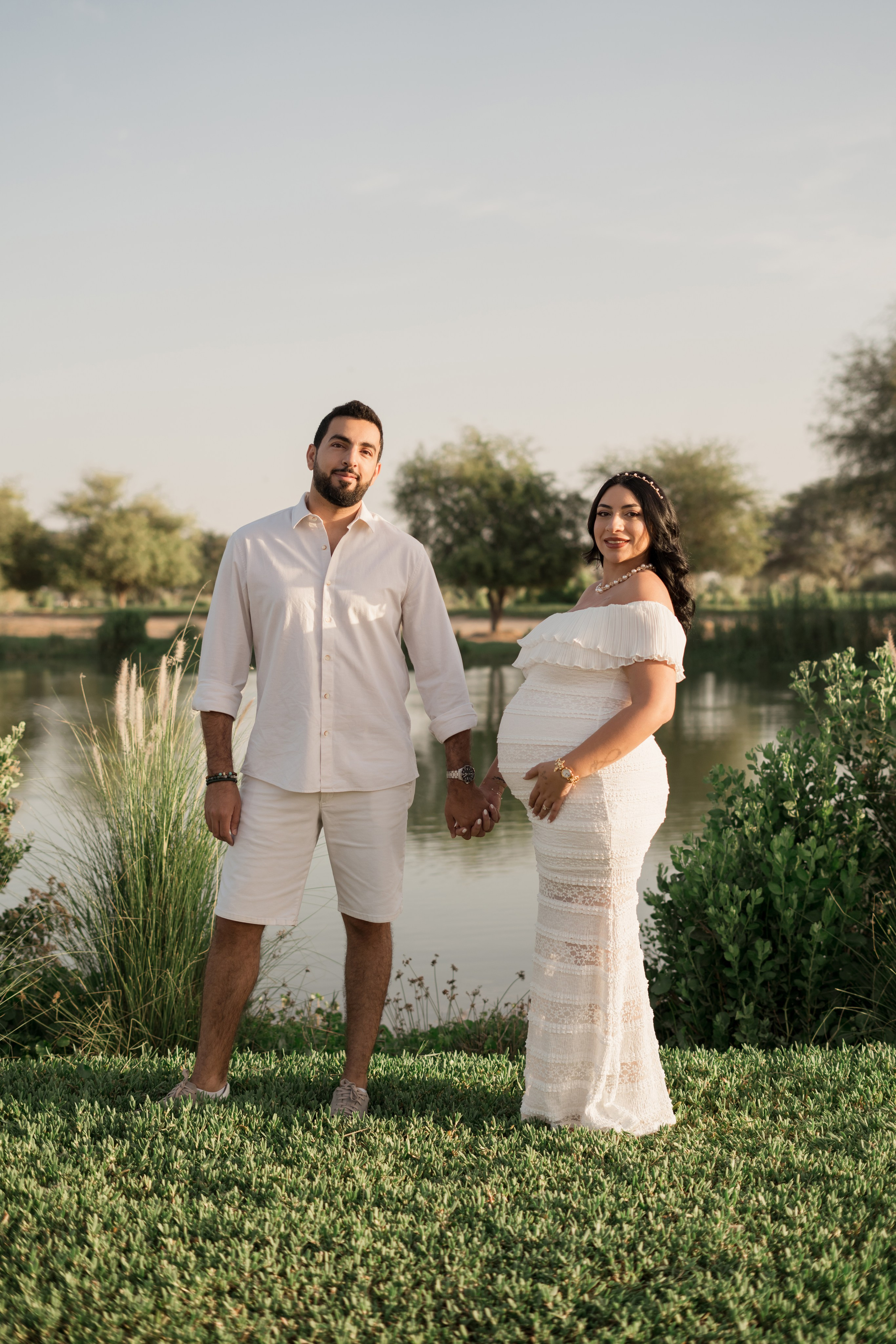 Sunrise by the lake. Angela Iakovleva — Family Photographer in Dubai