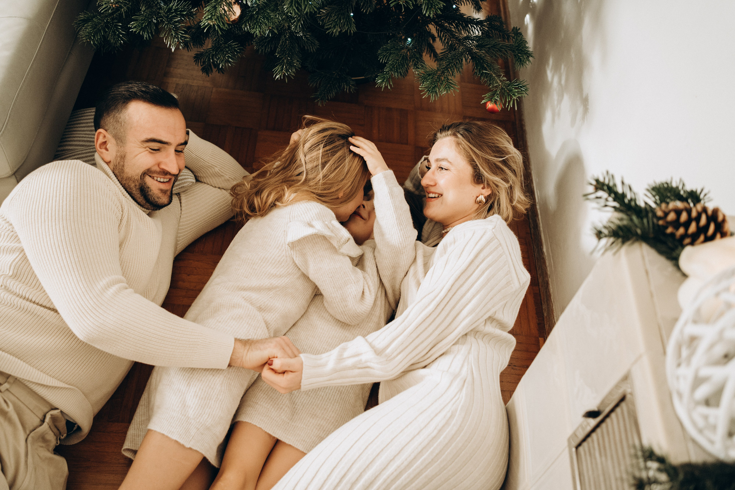 Familienshooting Weihnachten. Fotoshooting in Nürnberg und Fürth