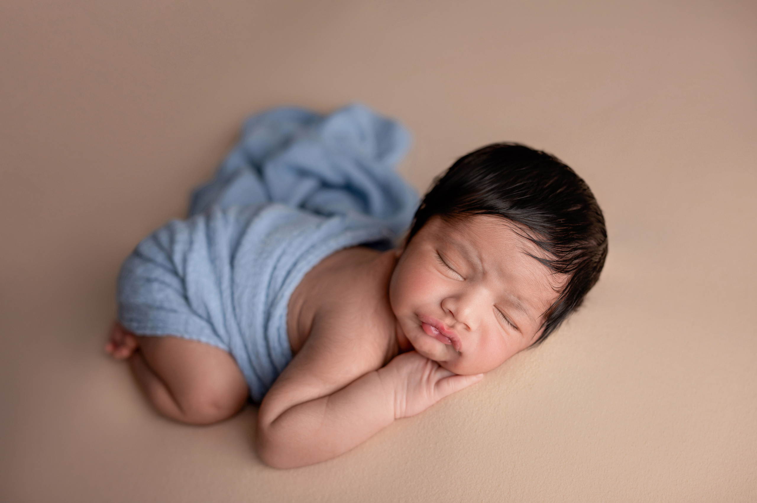 Maahir 8 days. Together Package. In-home newborn photography Raleigh & area Katya Kulikova