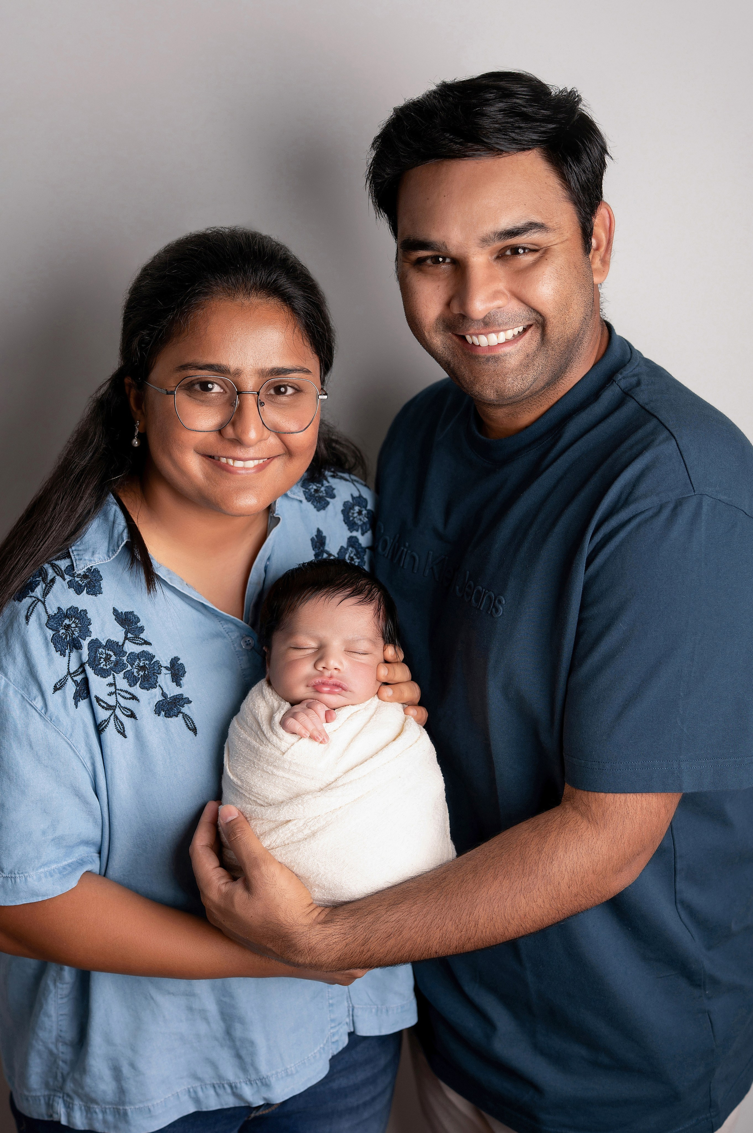 Maahir 8 days. Together Package. In-home newborn photography Raleigh & area Katya Kulikova