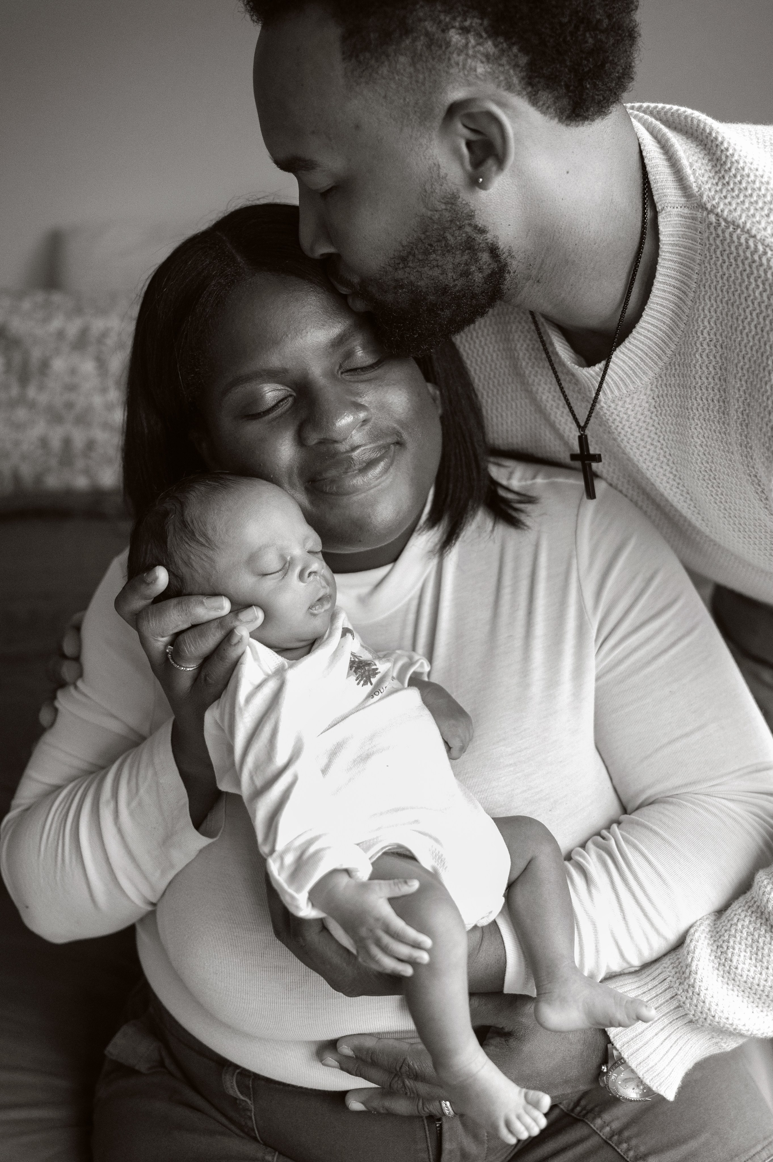 Ezra, 1 month, Lifestyle. In-home newborn photography Raleigh & area Katya Kulikova