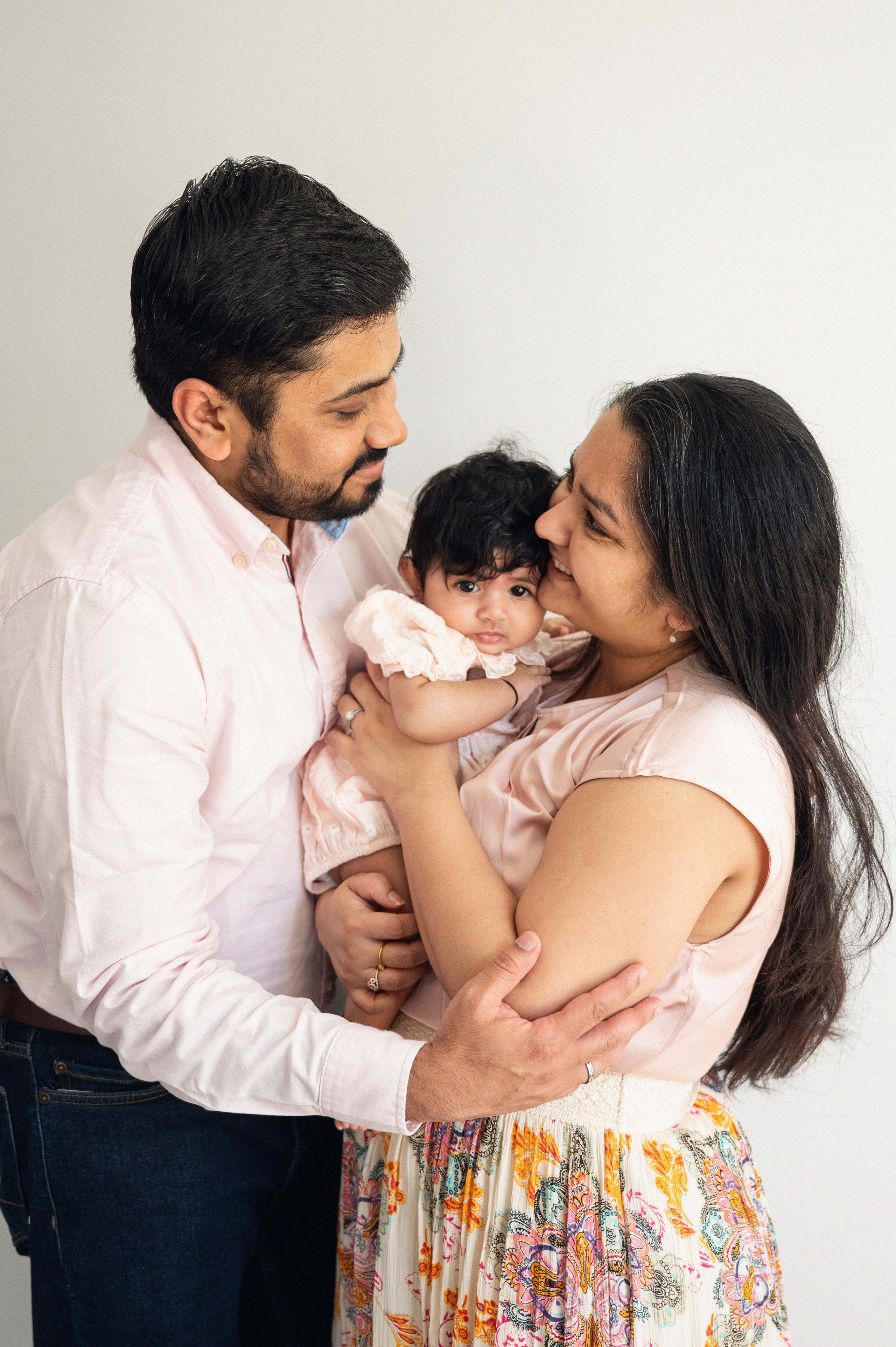 Vedika, 3 month, Lifestyle packege. In-home newborn photography Raleigh & area Katya Kulikova