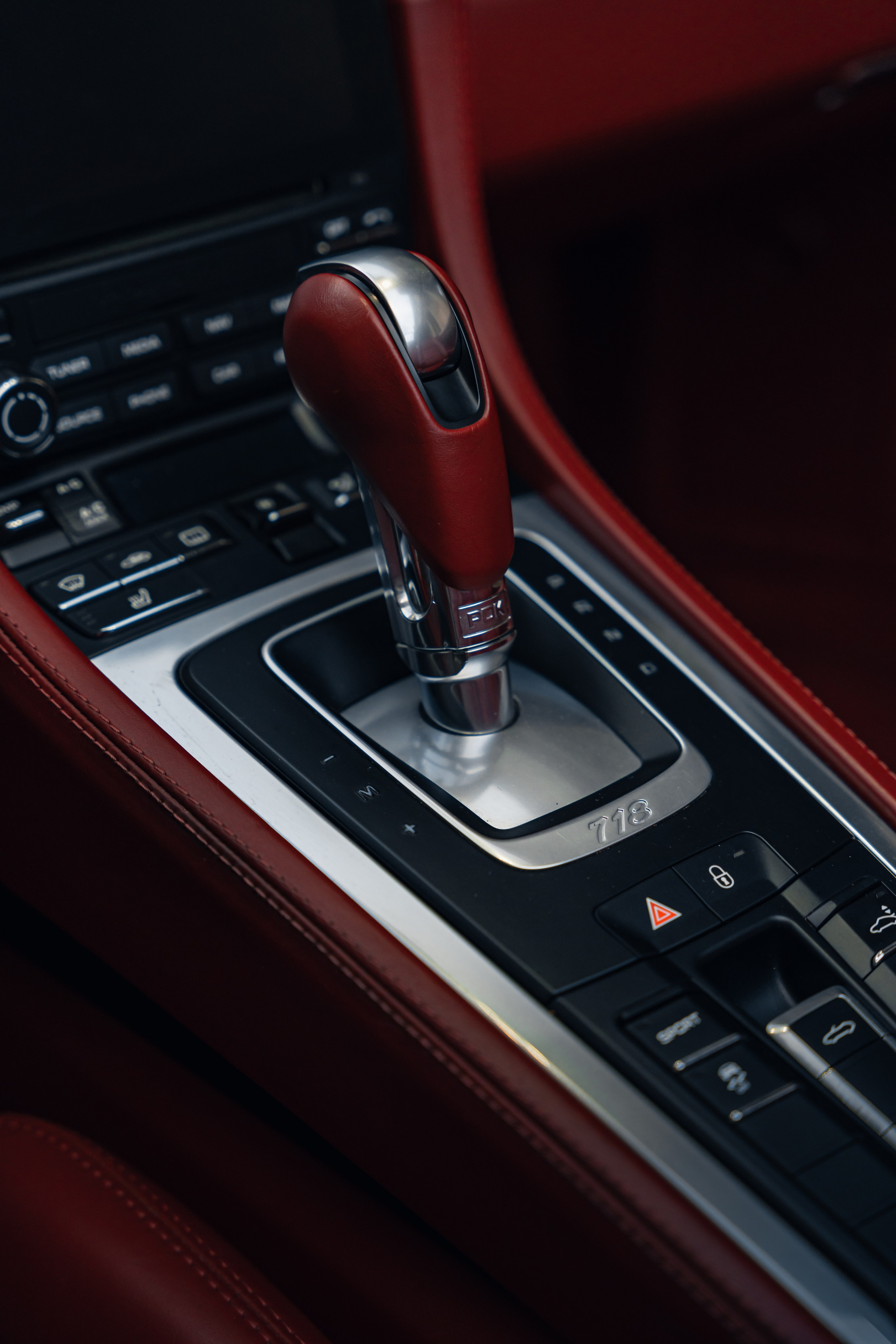 Porsche 718 Boxster. Photographe de voitures à Paris — Vitalii Motruk