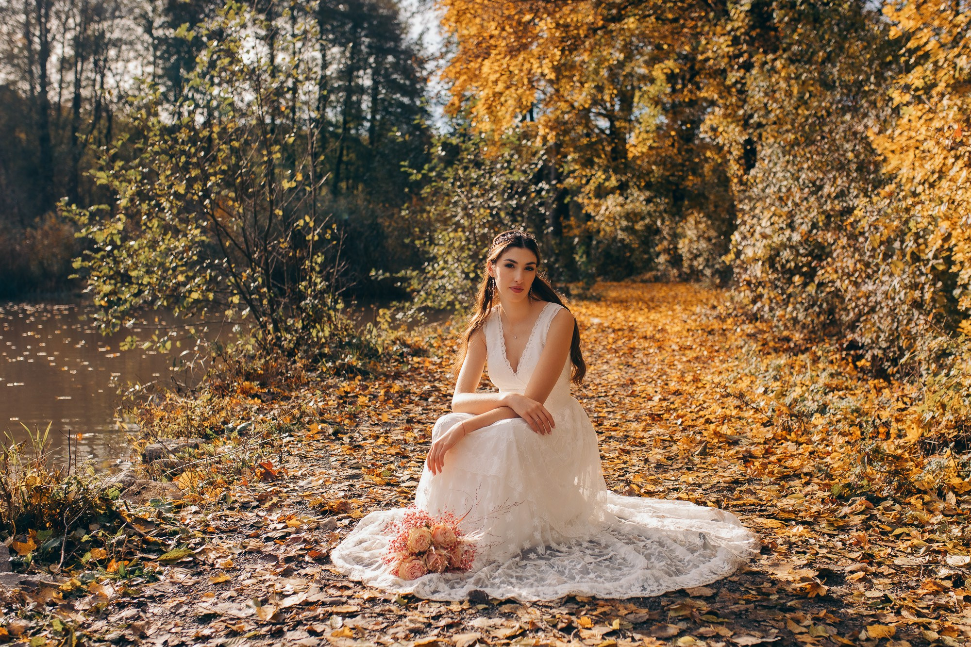 Hochzeitsshooting am Hollersee/ Sina & Sergei. Fotograf für Hochzeits- und Familienfotos in Buchen (Odenwald) Mosbach