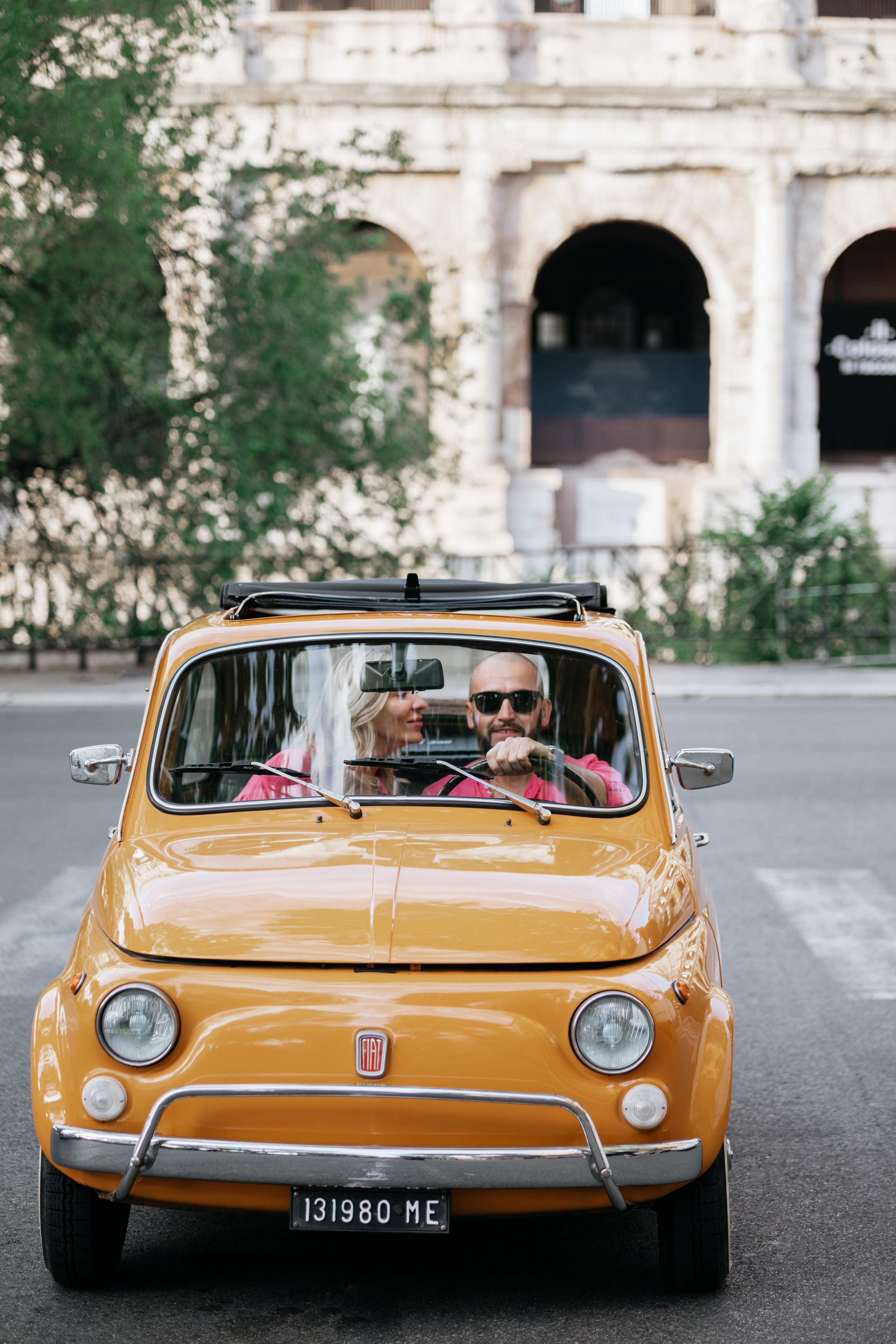 Aija & Sergej. Vacation photoshoot in Rome. Photographer in Rome
