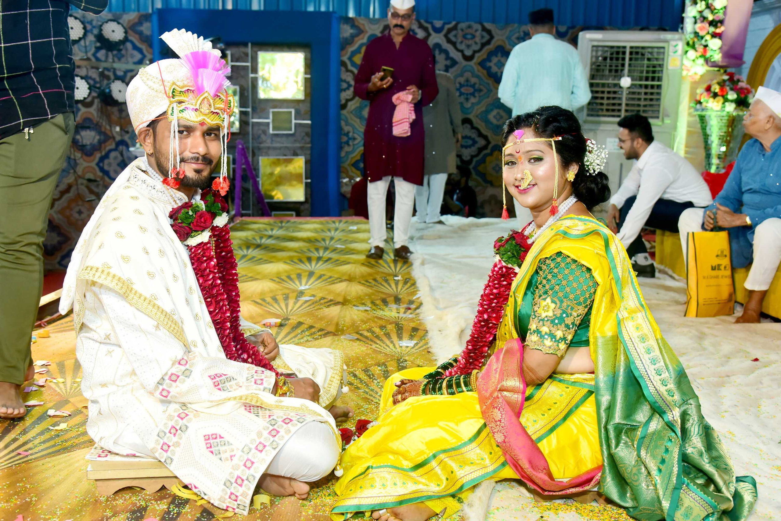 Divya weds Siddhesh. “Ajay Digital Photo Studio — Capturing Timeless Wedding Moments”