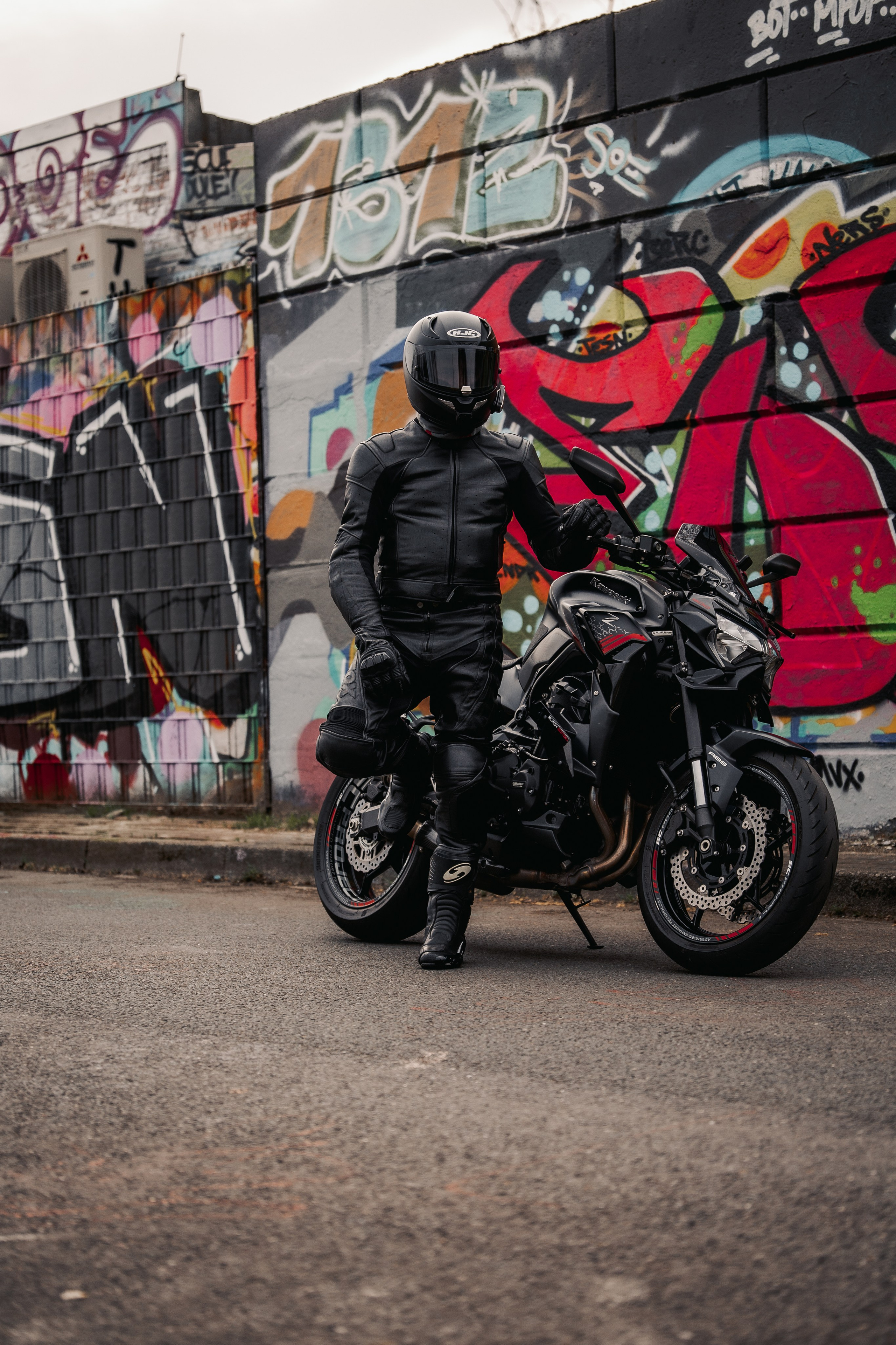 Motorrad-Fotoshooting. Neugeborenen, Kinder, Familie Fotografin Oberhausen NRW Marina Lykov