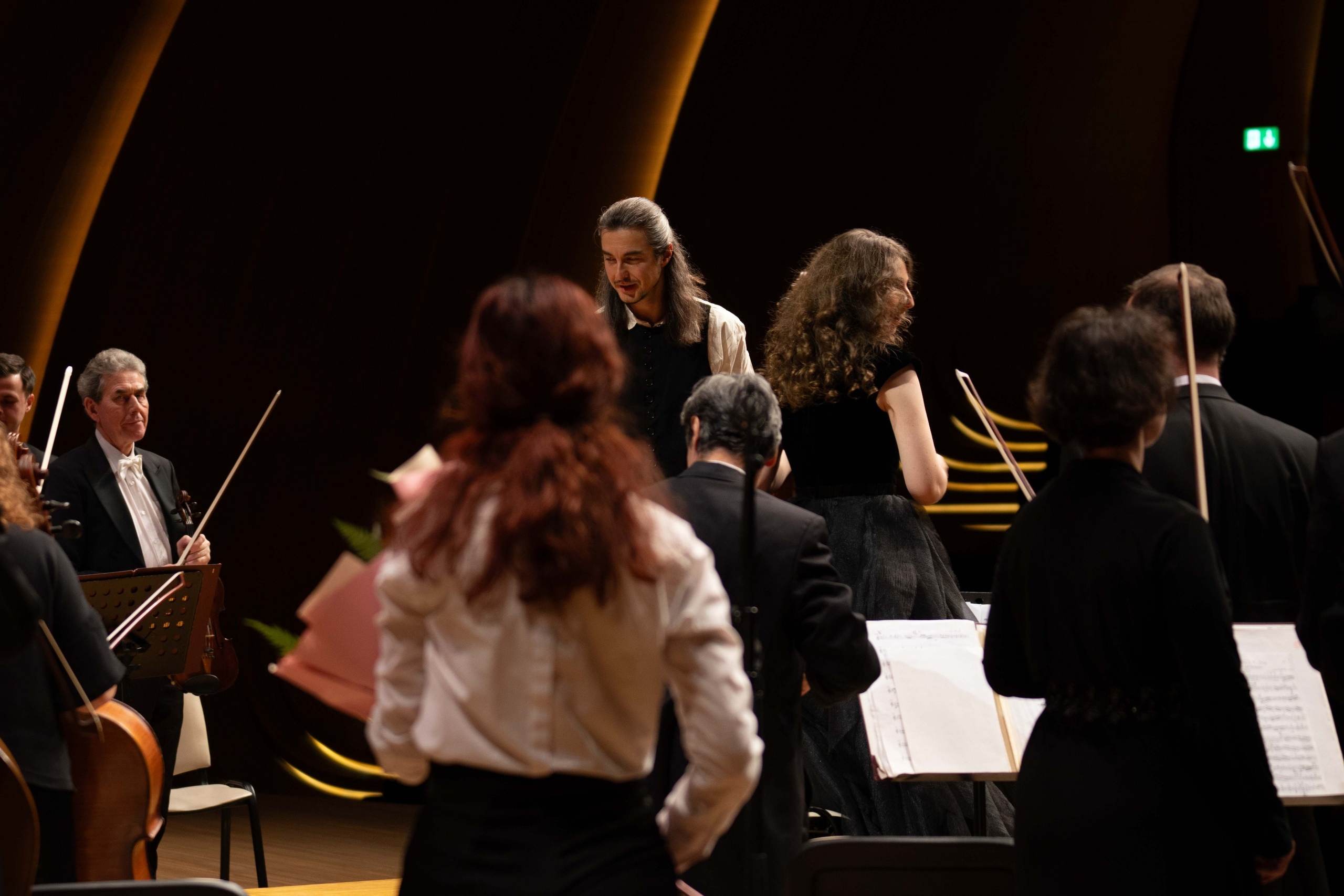 The Tchaikovsky Academic Grand Symphony Orchestra in Baku. Wedding&Event photographer Ismail Rzayev in Baku
