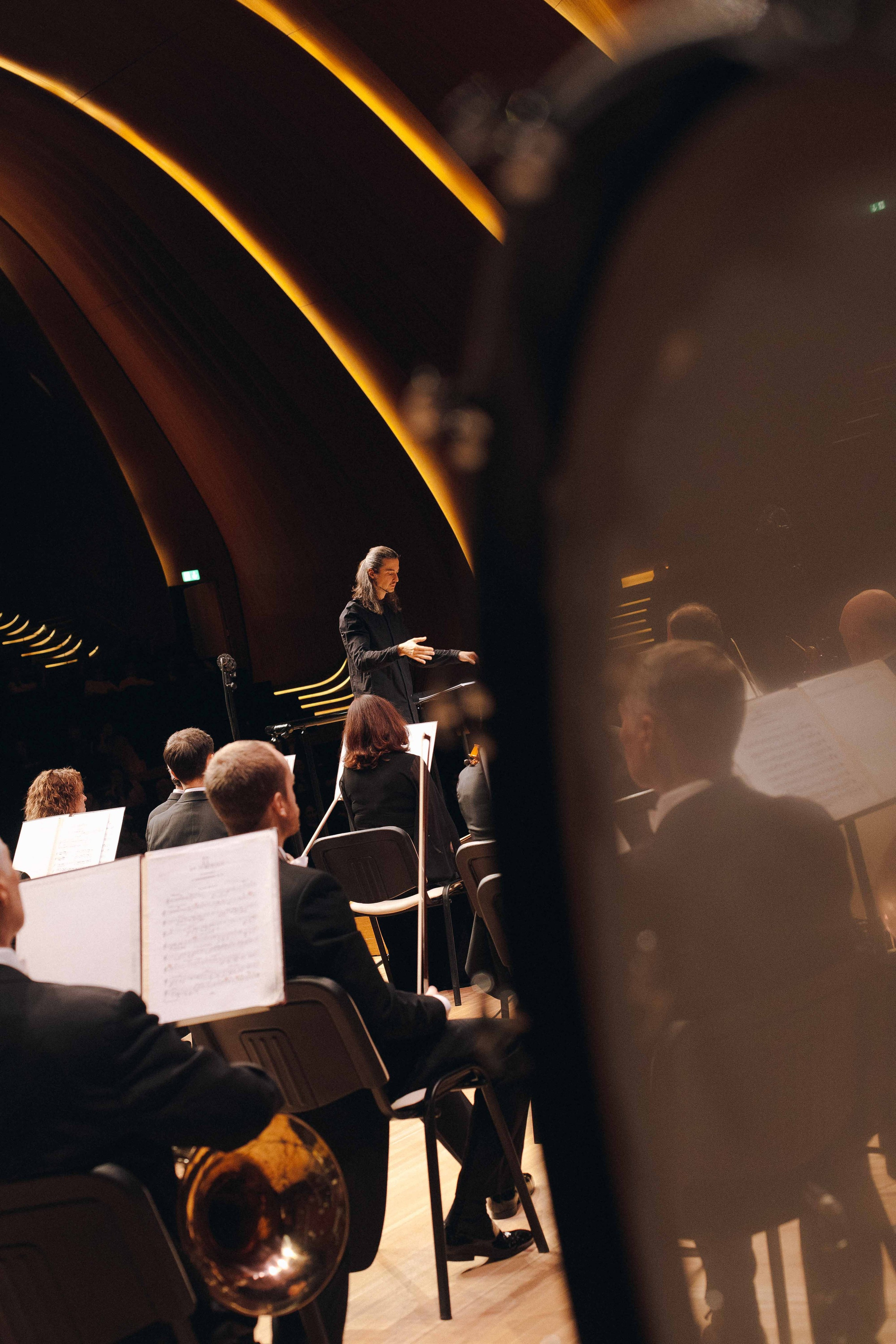 The Tchaikovsky Academic Grand Symphony Orchestra in Baku. Wedding&Event photographer Ismail Rzayev in Baku