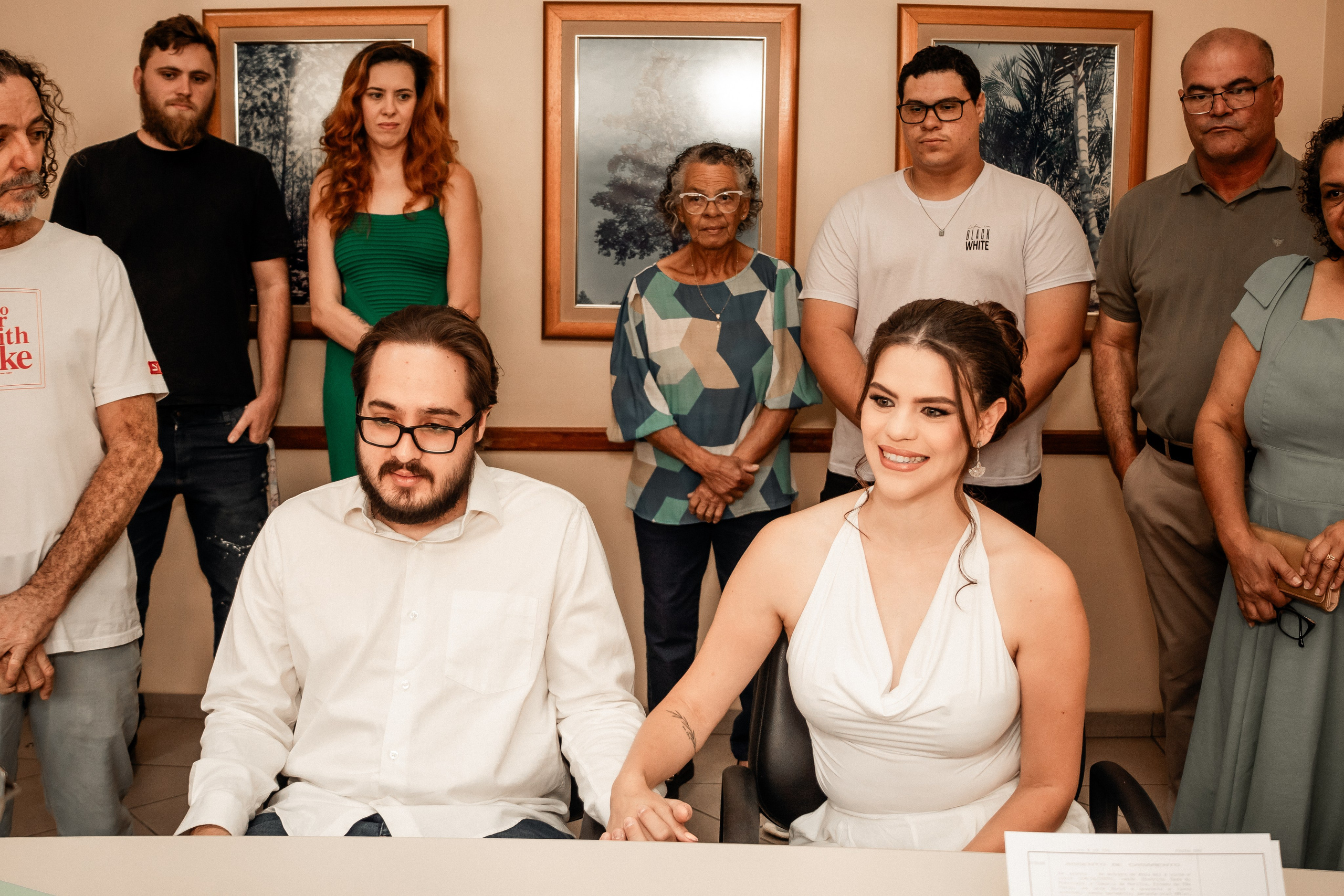 Civil de Teresa e Vinivius. Fotógrafa de casamento e festa infantis em Marilía, São Paulo