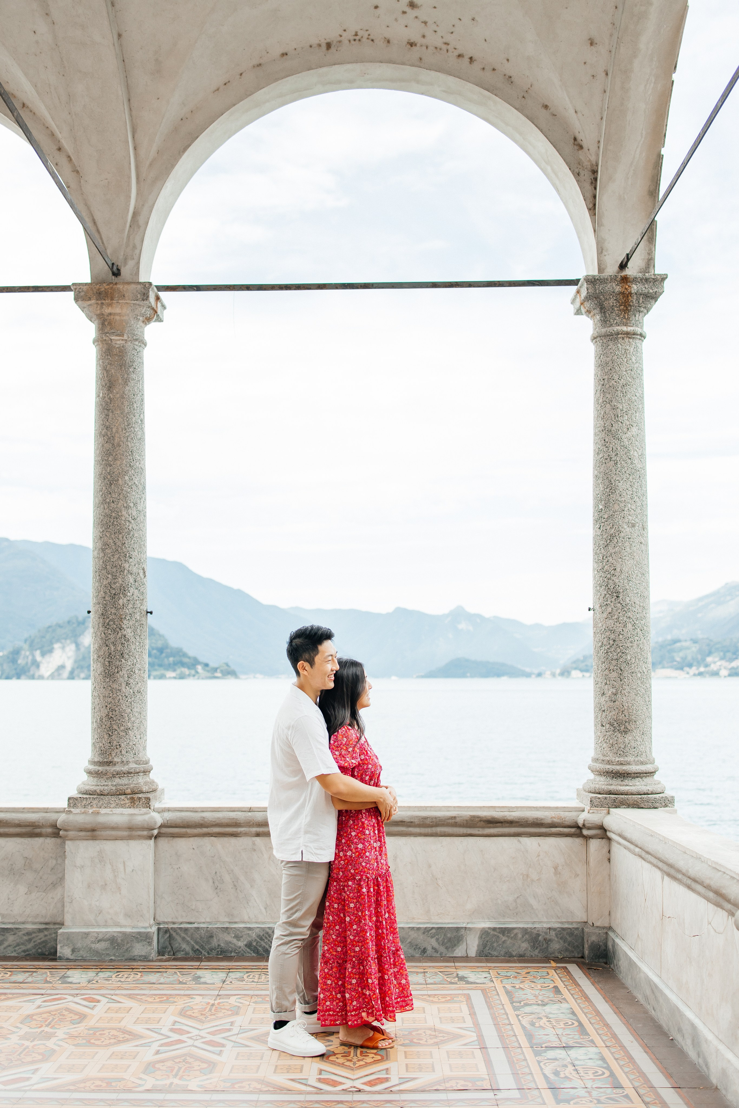 Bryan and Keira, Villa Monastero, Lake Como. Фотограф в Милане Анна Линник
