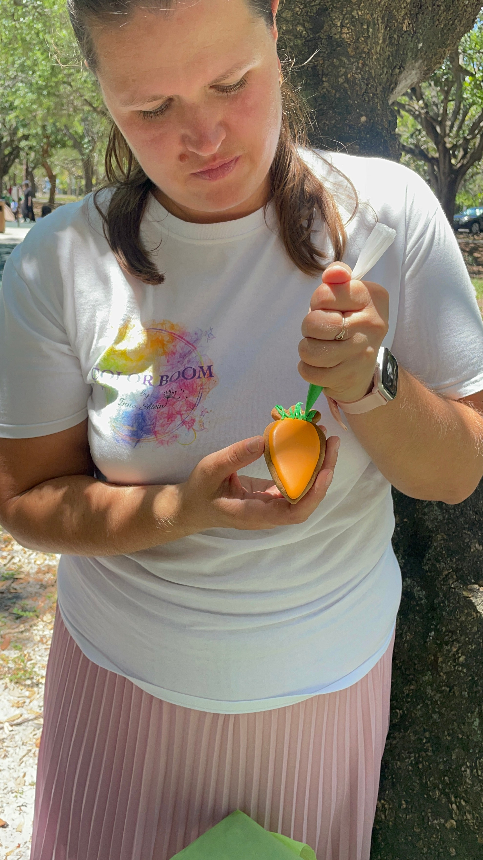 Painting cookies. Color Boom