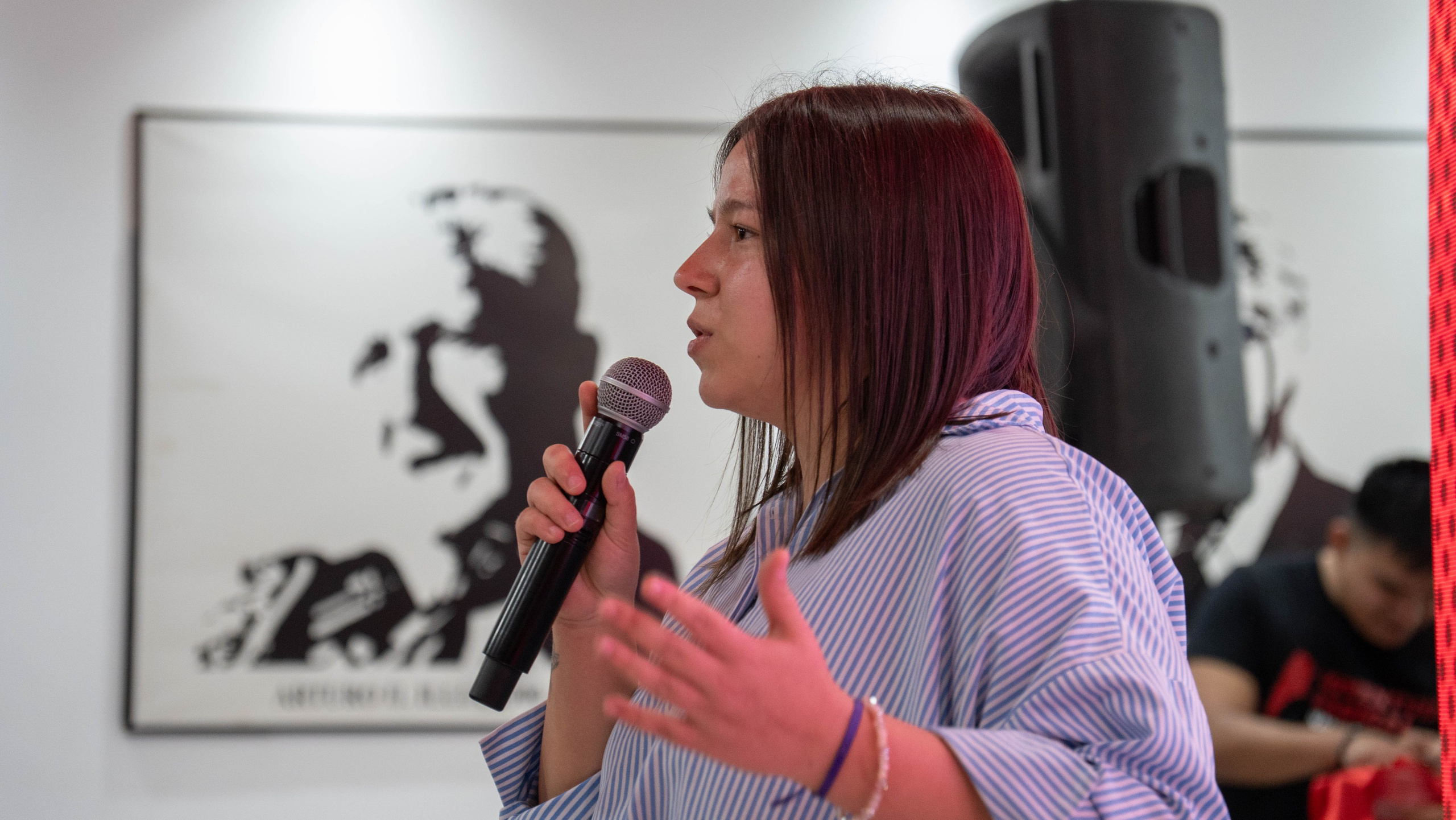 Asunción de autoridades de la Juventud Radical. Cuarta Pared