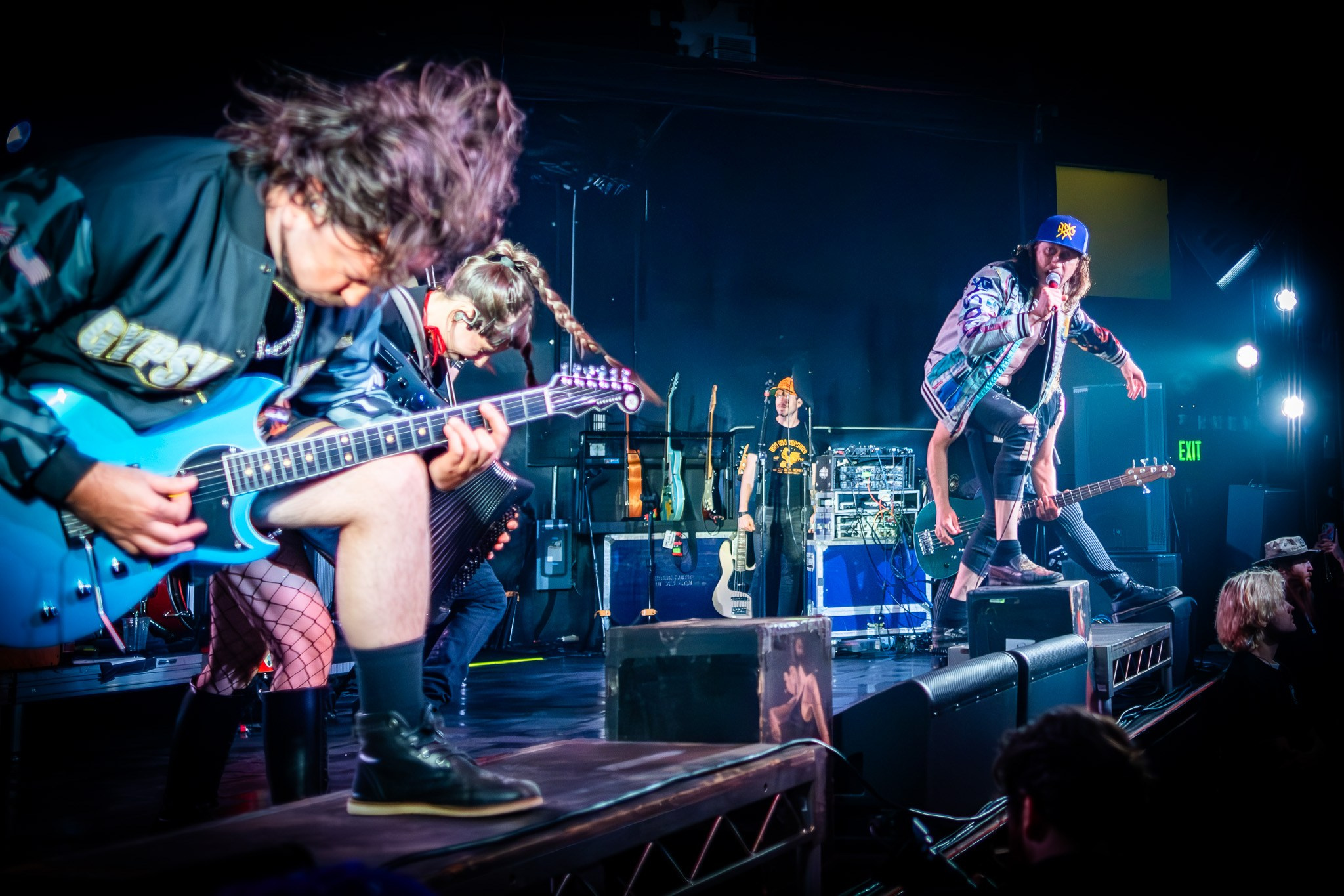 GOGOL BORDELLO / SACRAMENTO. Reportage concert portrait photography in the San Francisco Bay Area