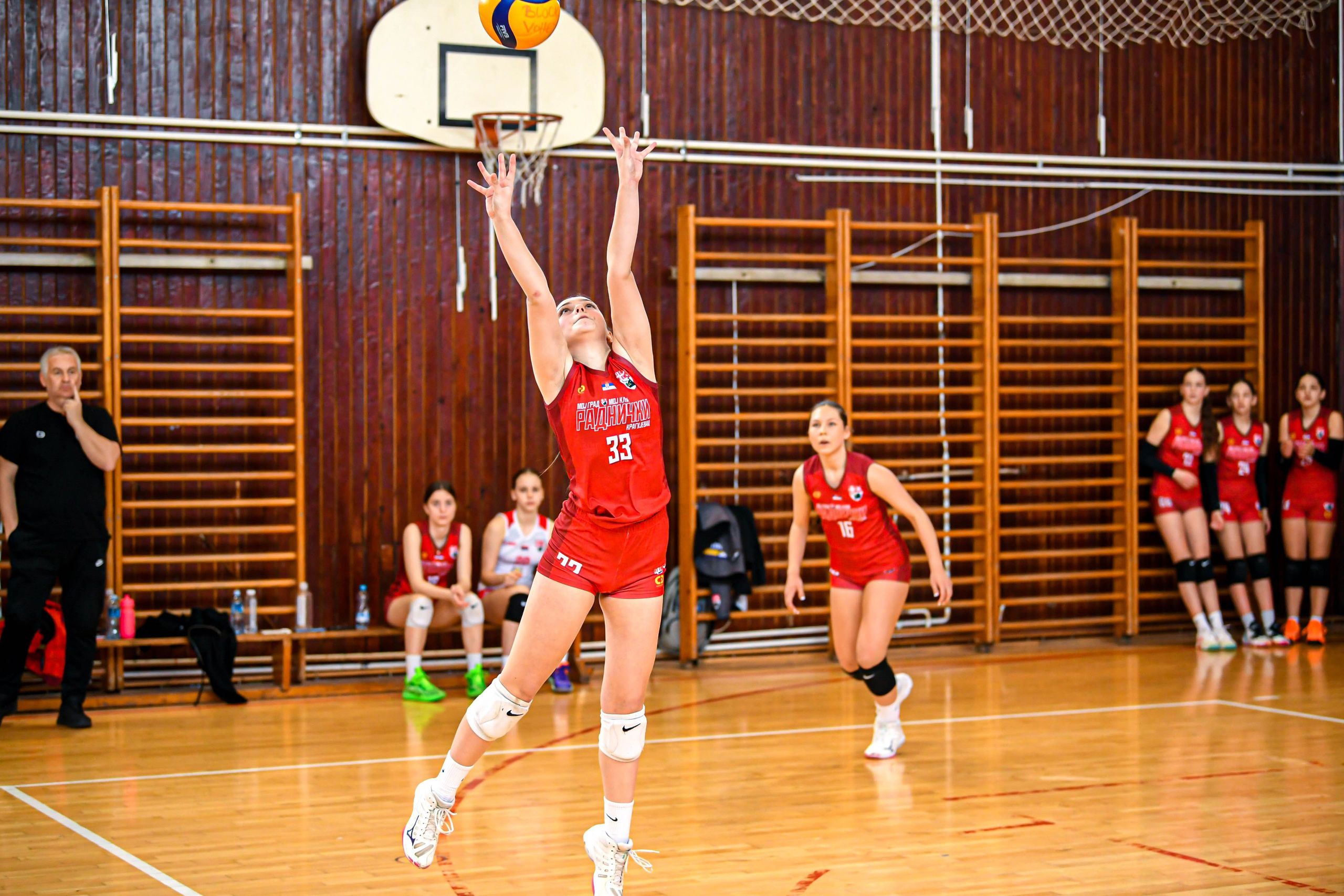 Odbojka 22.03.  Radnicki KG — BlockVolley JAG. Foto Simic Jagodina